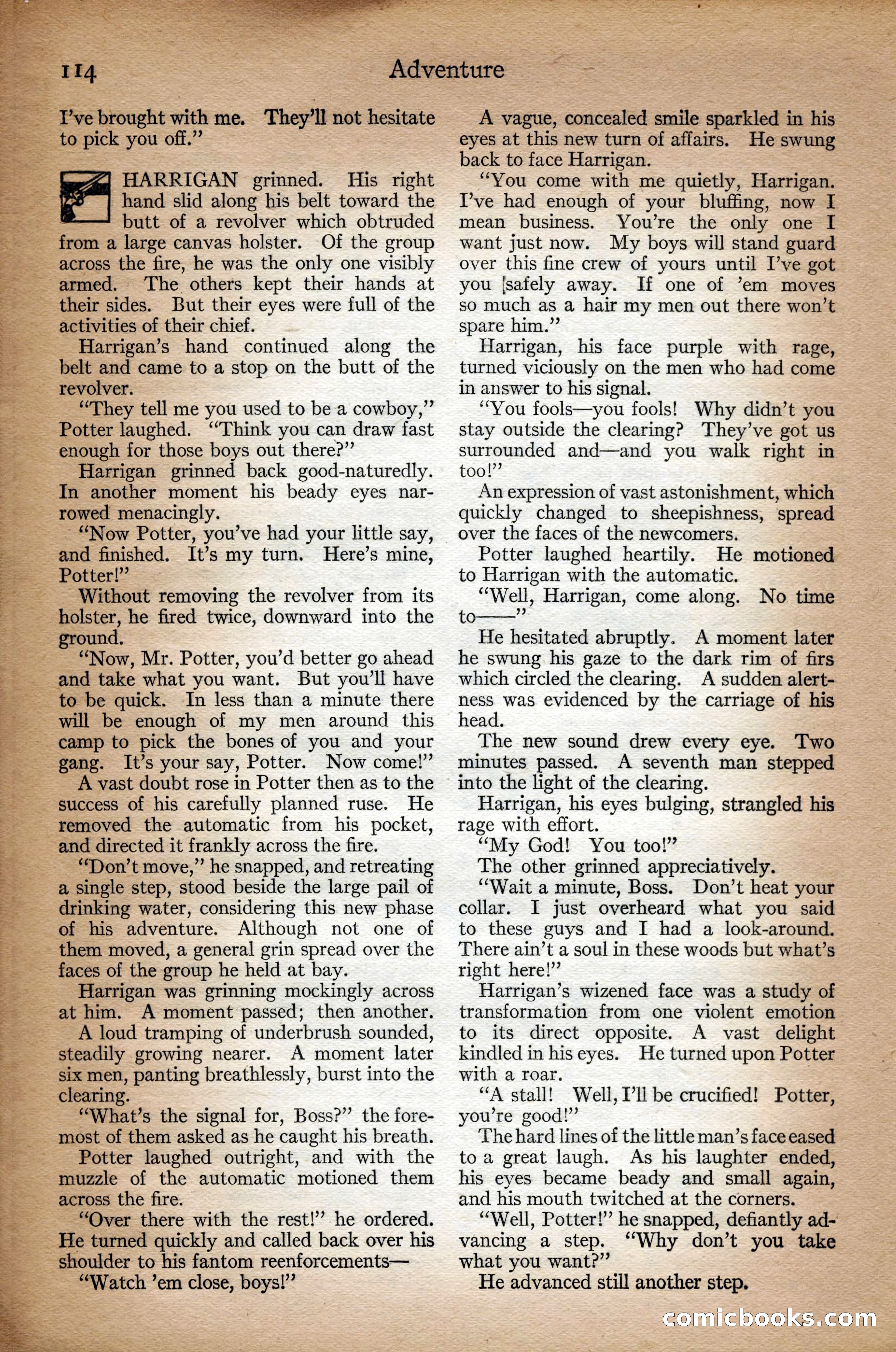 Adventure Magazine Cover — page 116 of 196