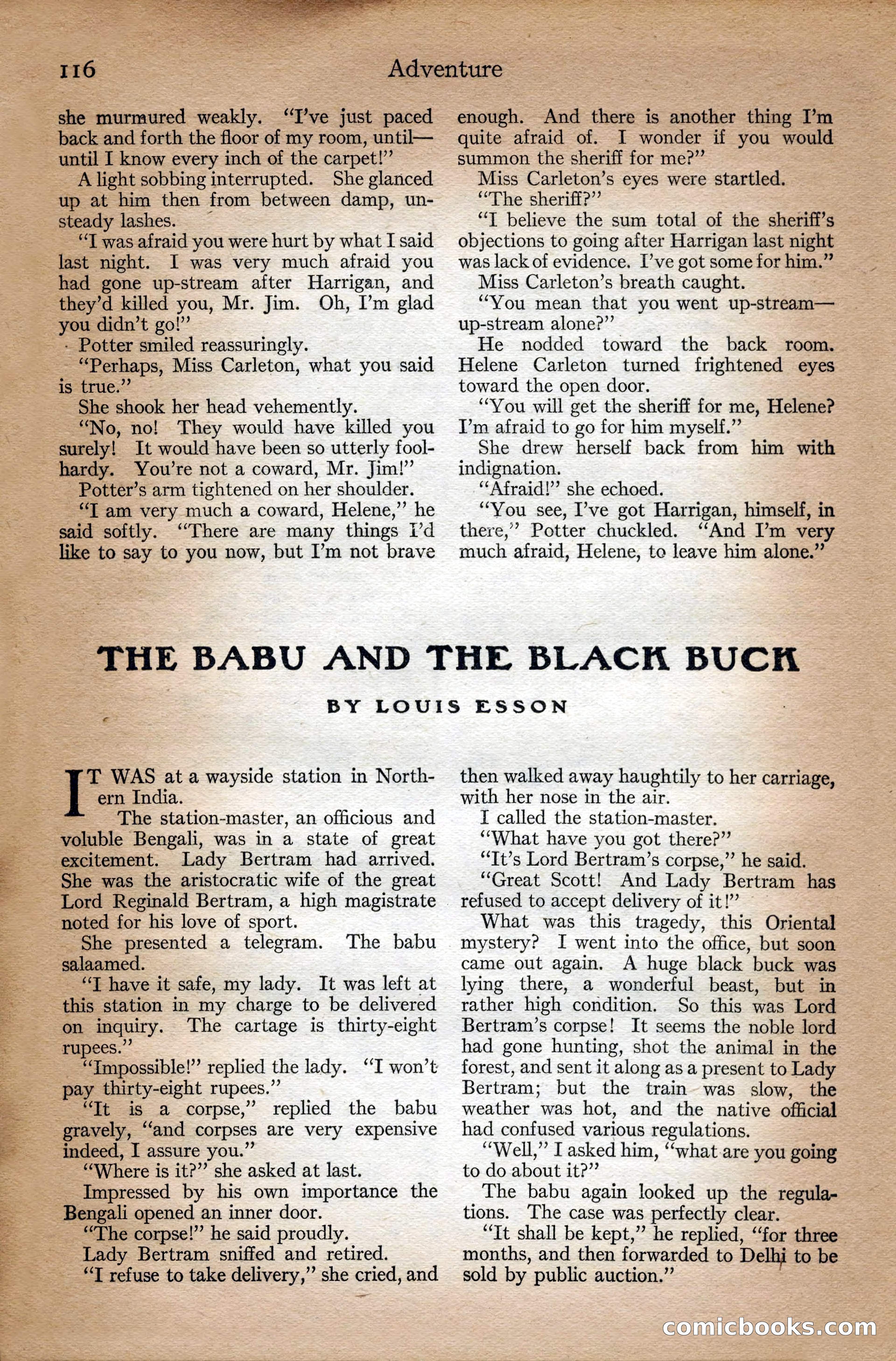 Adventure Magazine Cover — page 118 of 196