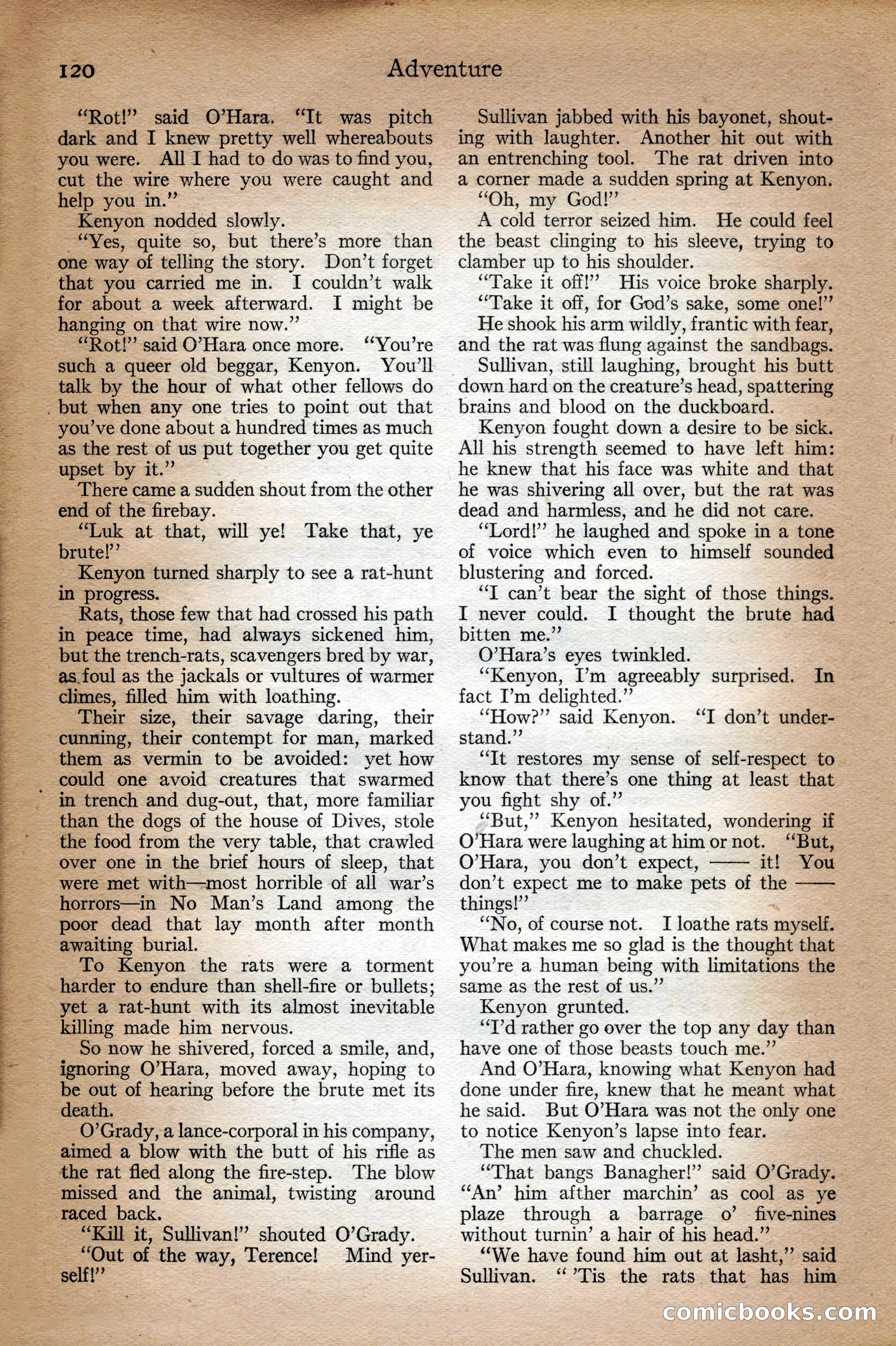 Adventure Magazine Cover — page 122 of 196