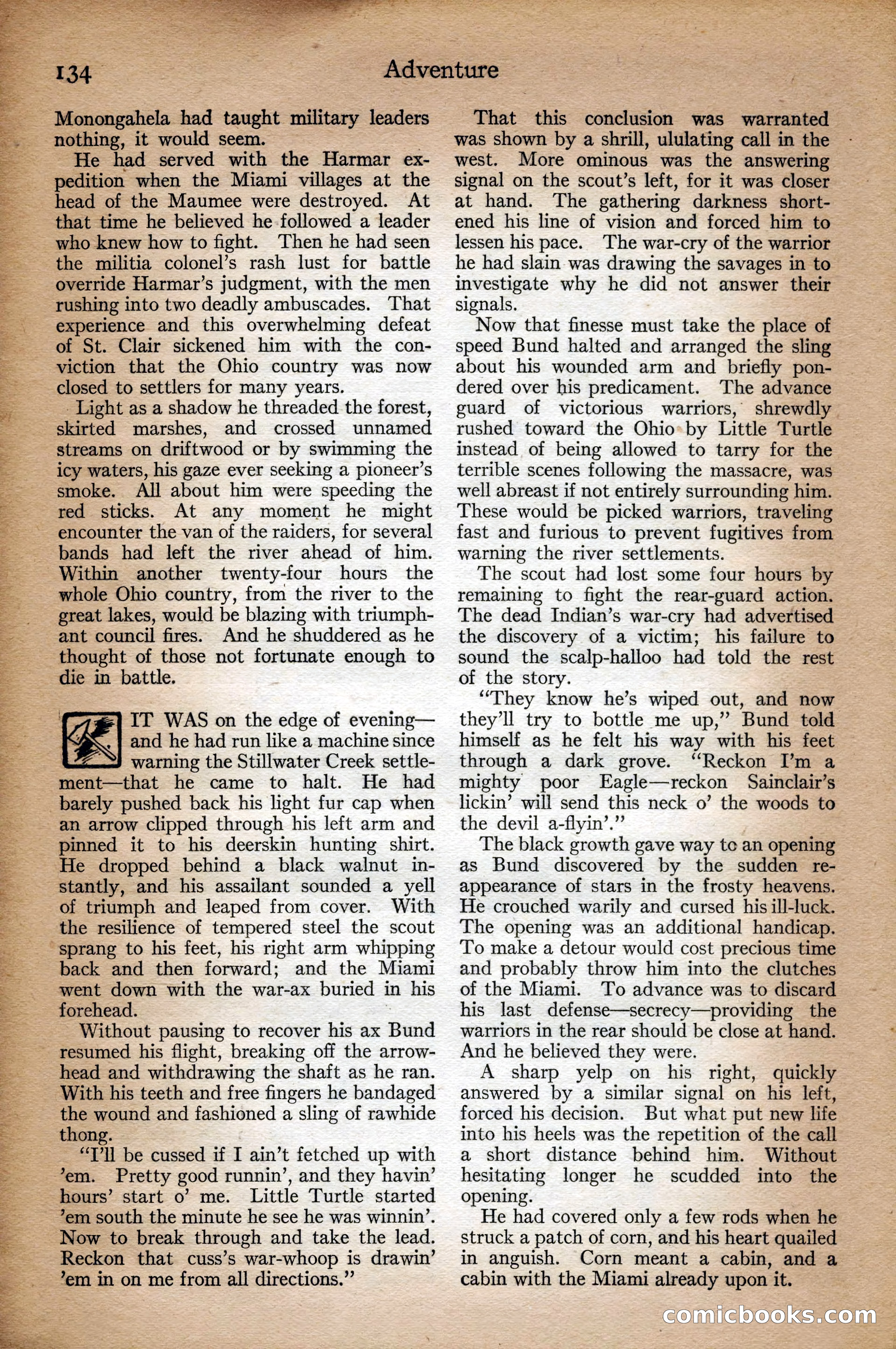 Adventure Magazine Cover — page 136 of 196