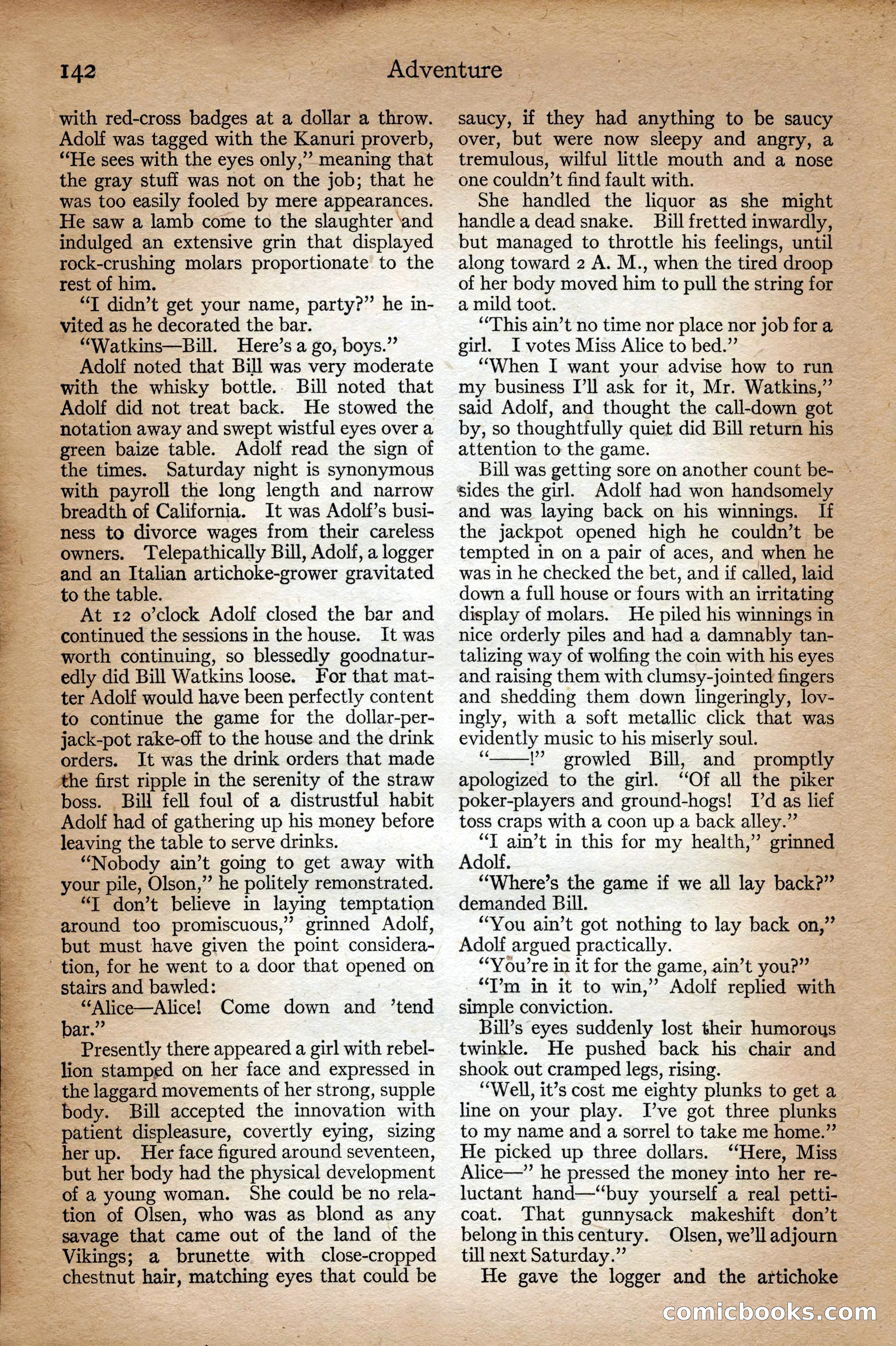 Adventure Magazine Cover — page 144 of 196