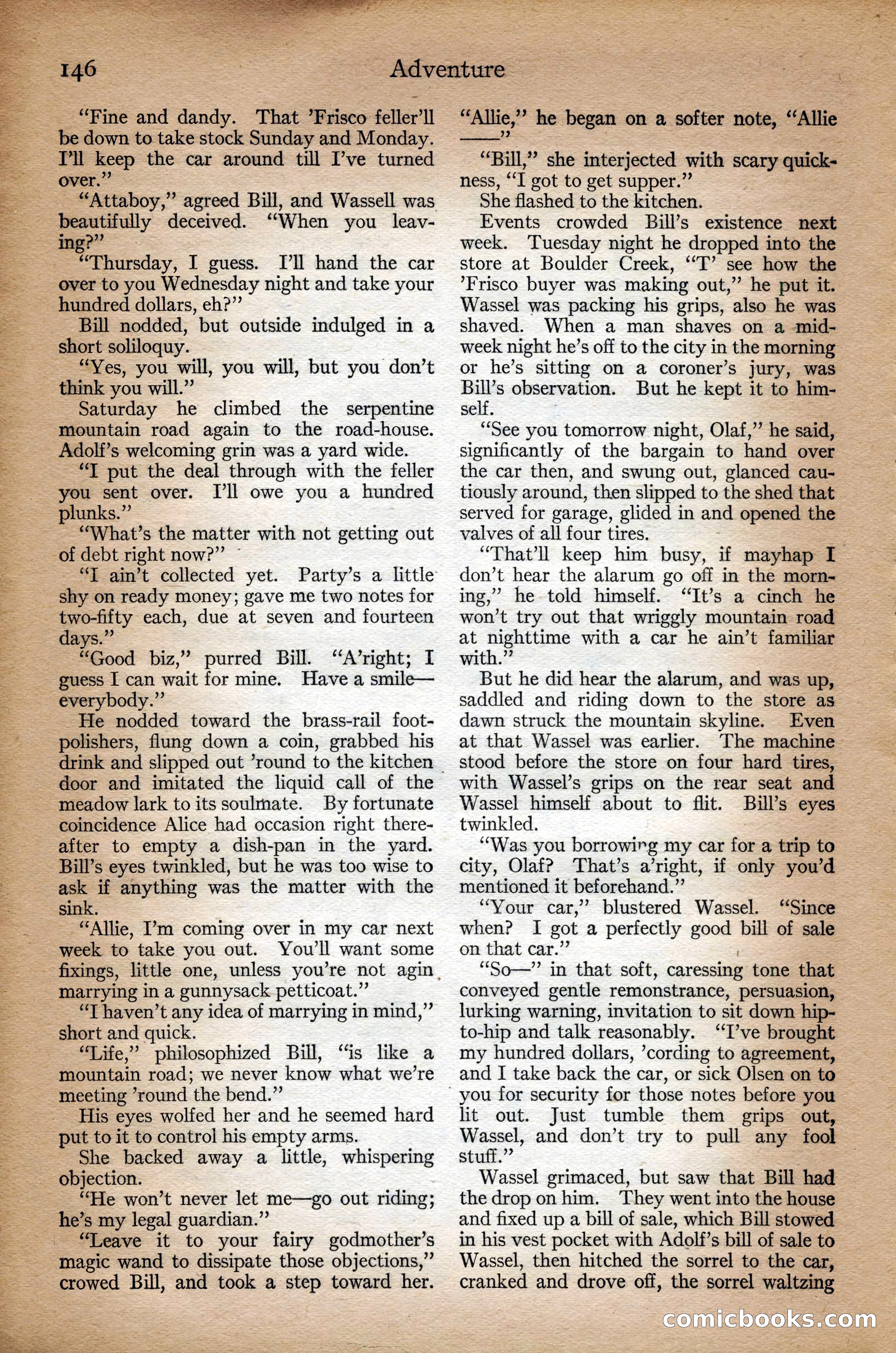 Adventure Magazine Cover — page 148 of 196