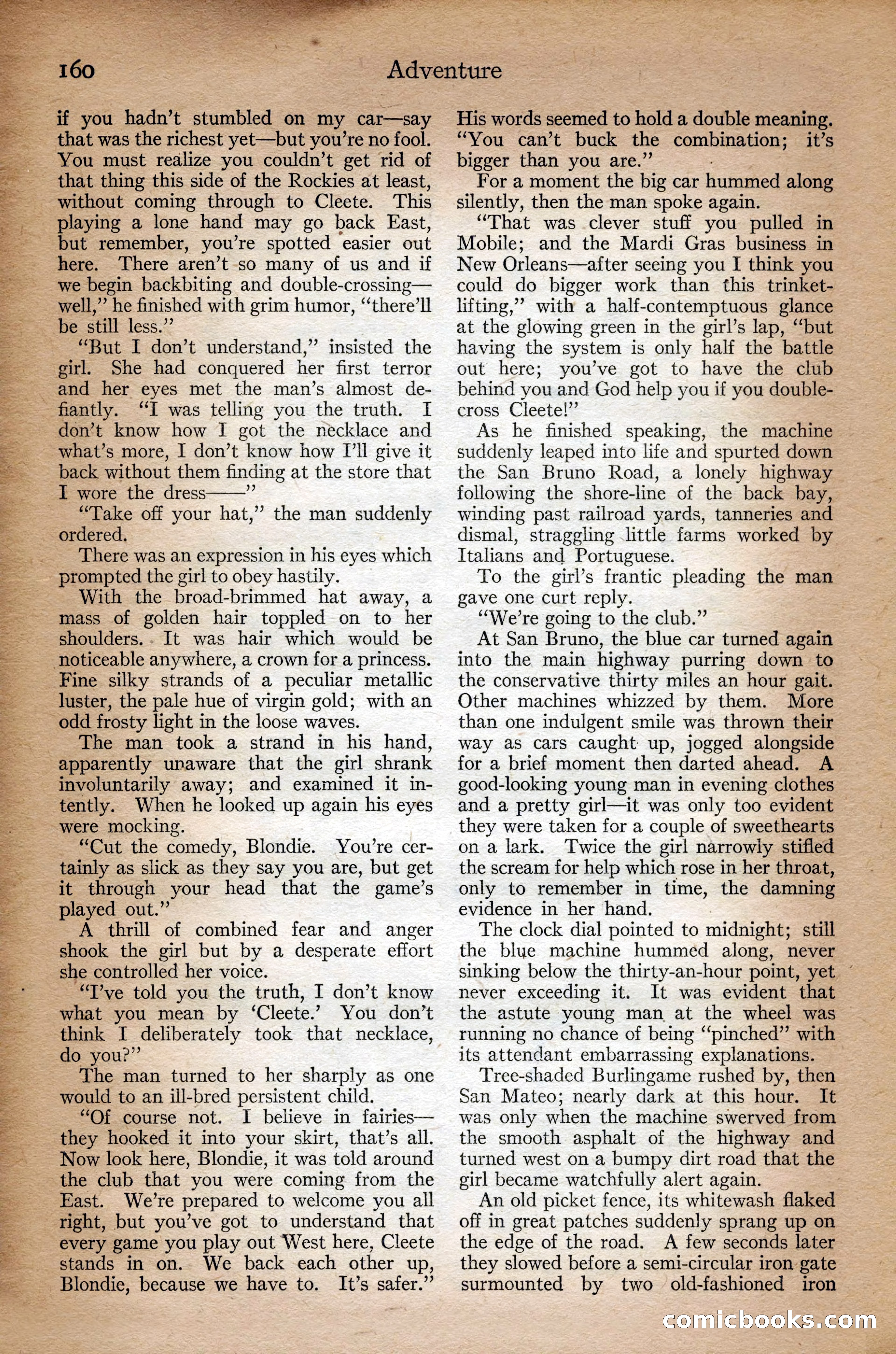 Adventure Magazine Cover — page 162 of 196