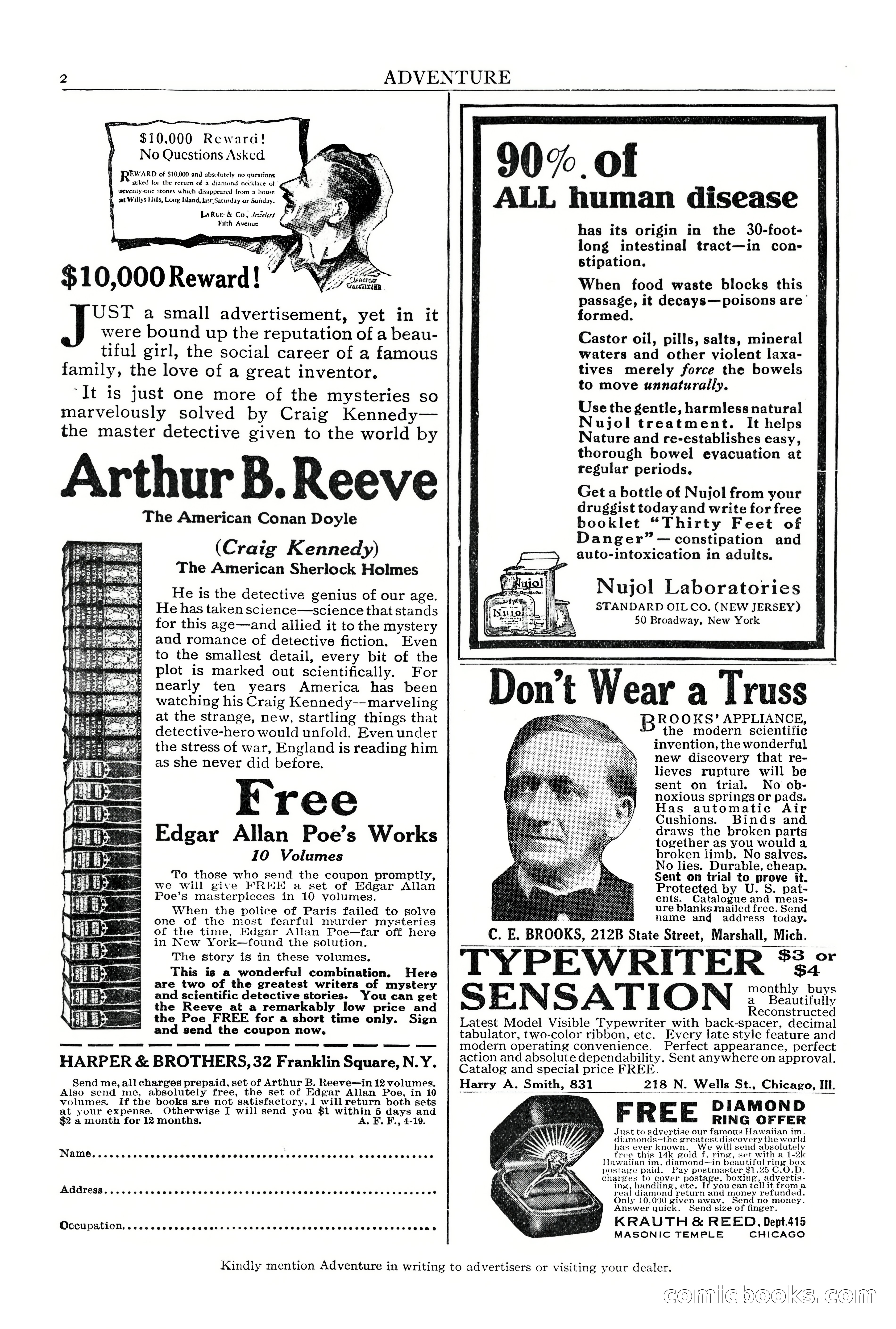 Adventure Magazine, Vol. 21, No. 3 — page 4 of 204