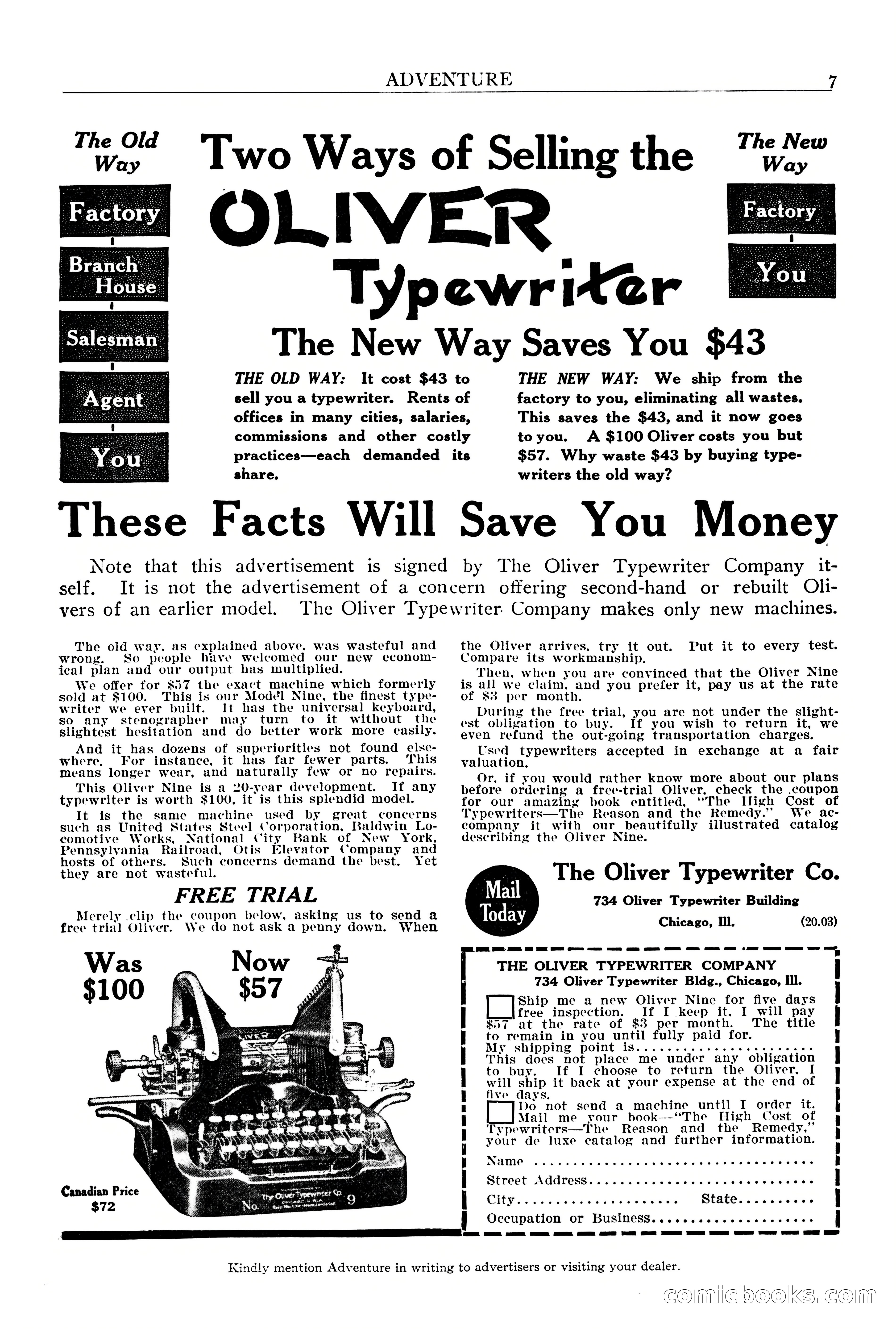 Adventure Magazine, Vol. 21, No. 3 — page 9 of 204