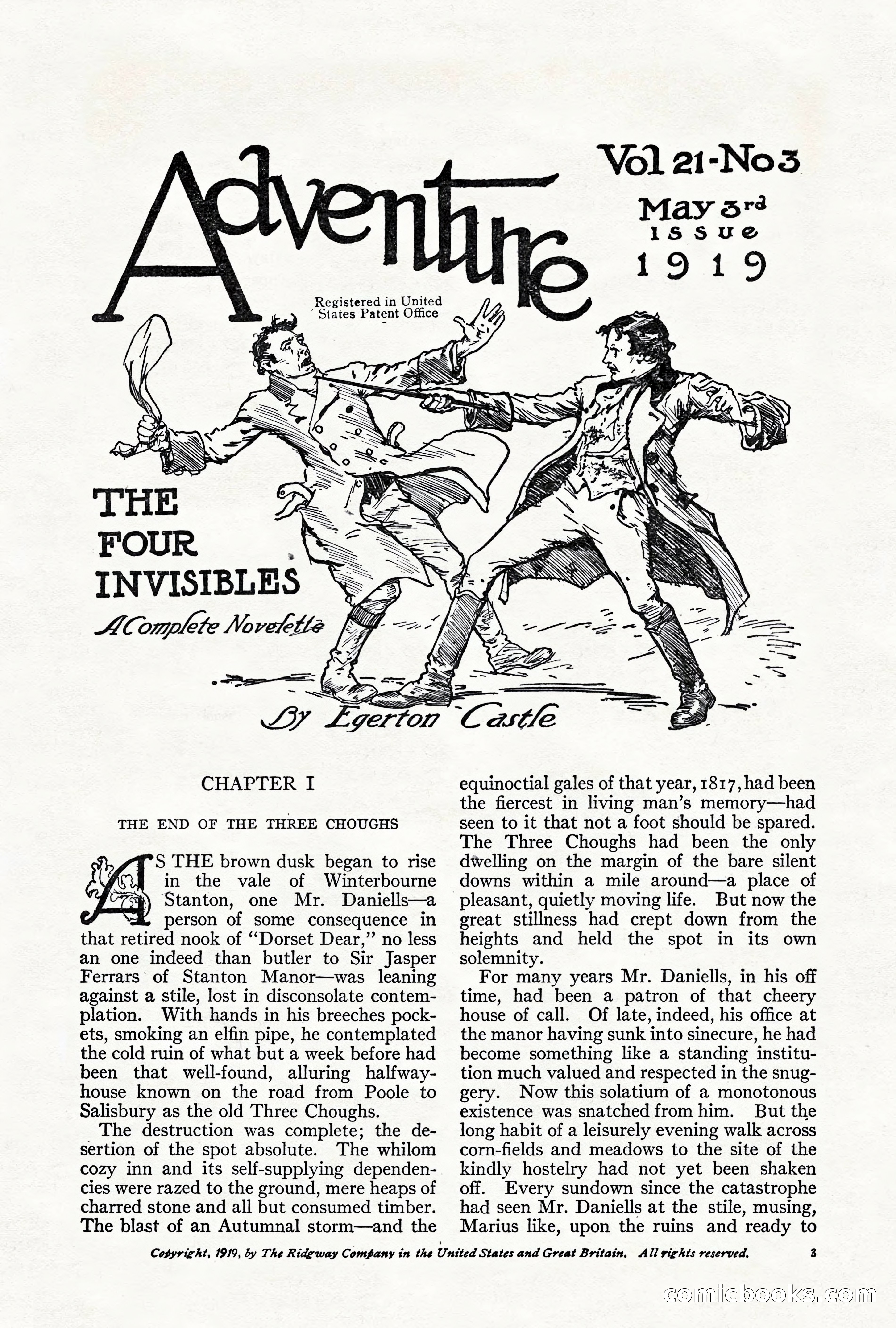 Adventure Magazine, Vol. 21, No. 3 — page 13 of 204