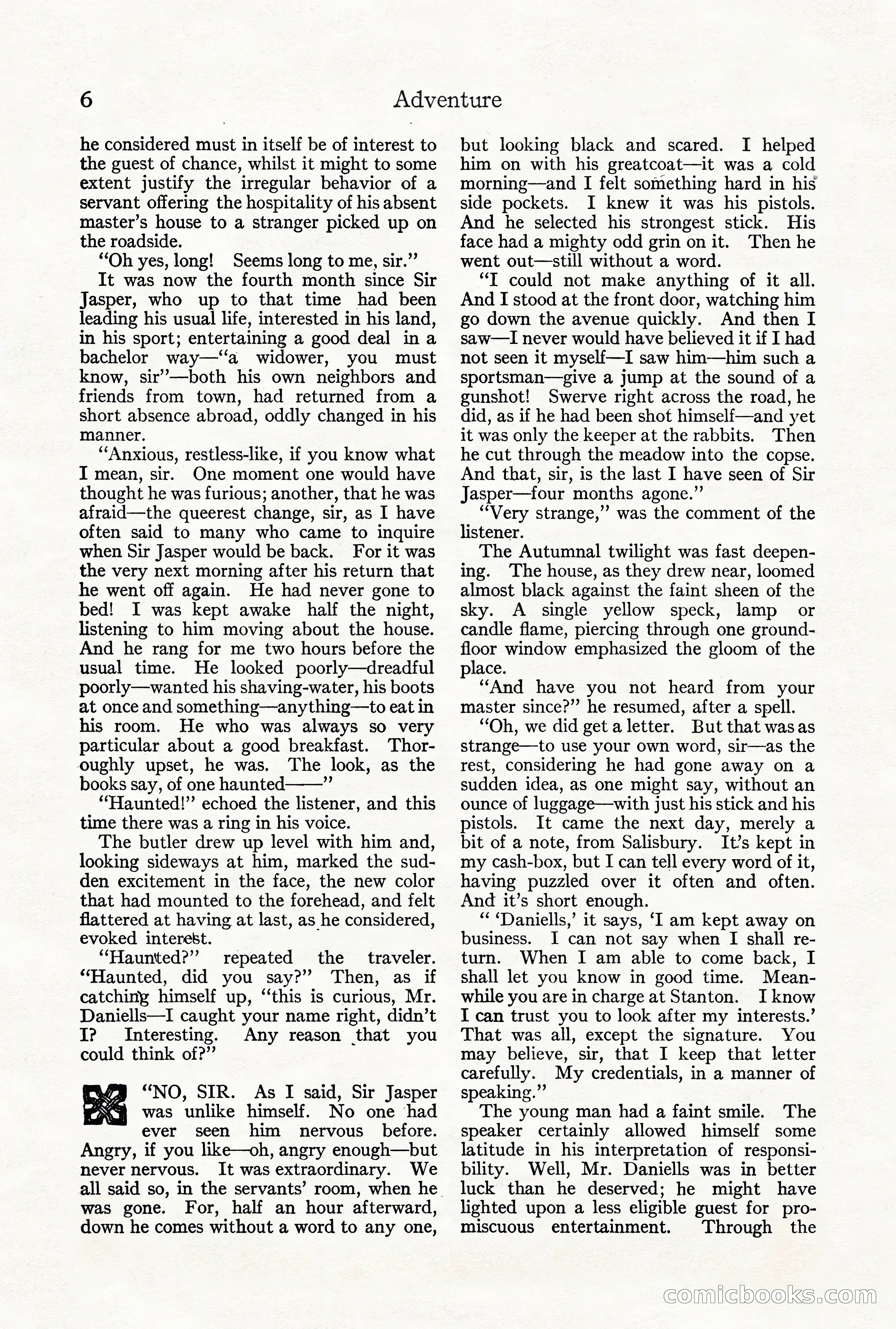 Adventure Magazine, Vol. 21, No. 3 — page 16 of 204