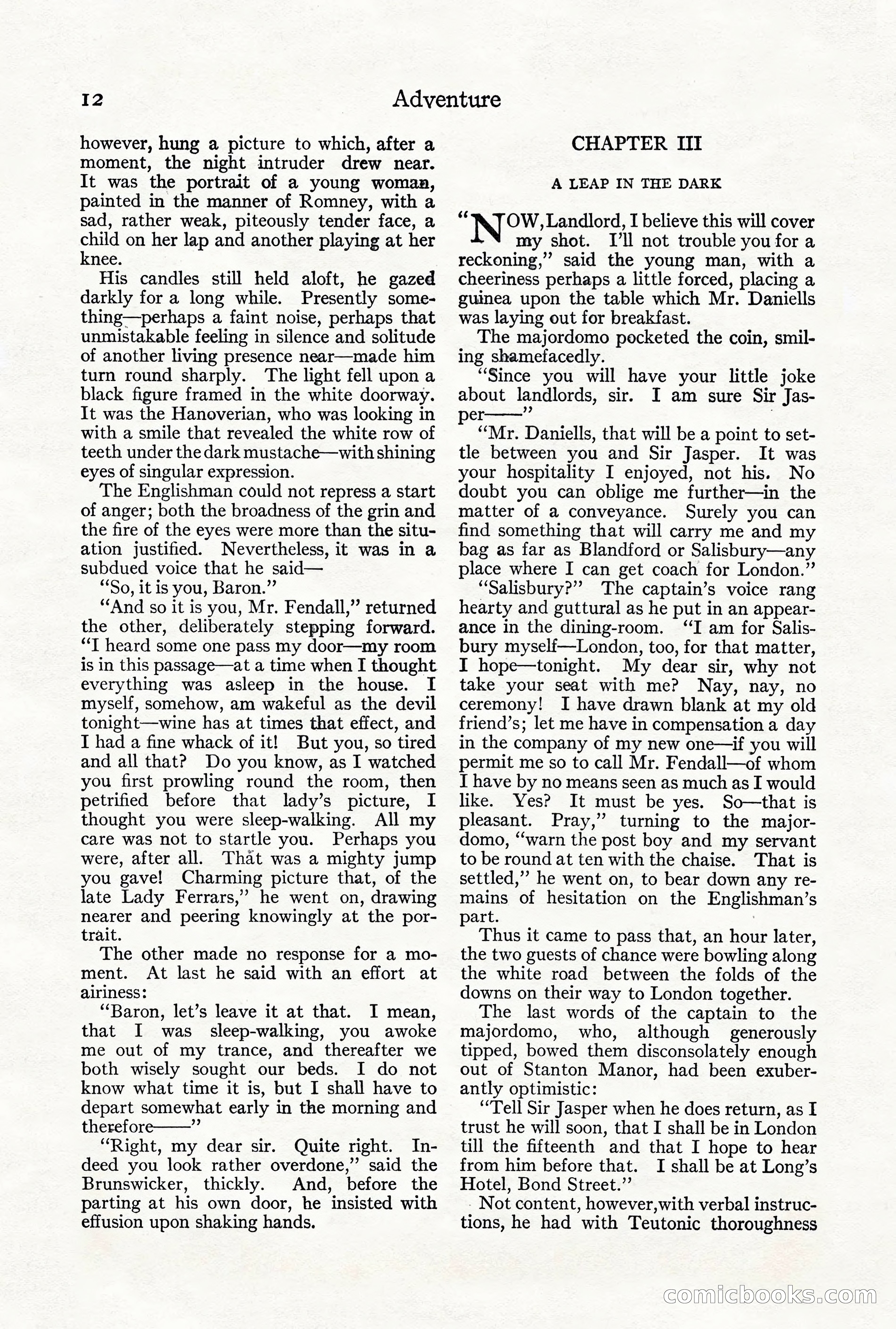 Adventure Magazine, Vol. 21, No. 3 — page 22 of 204