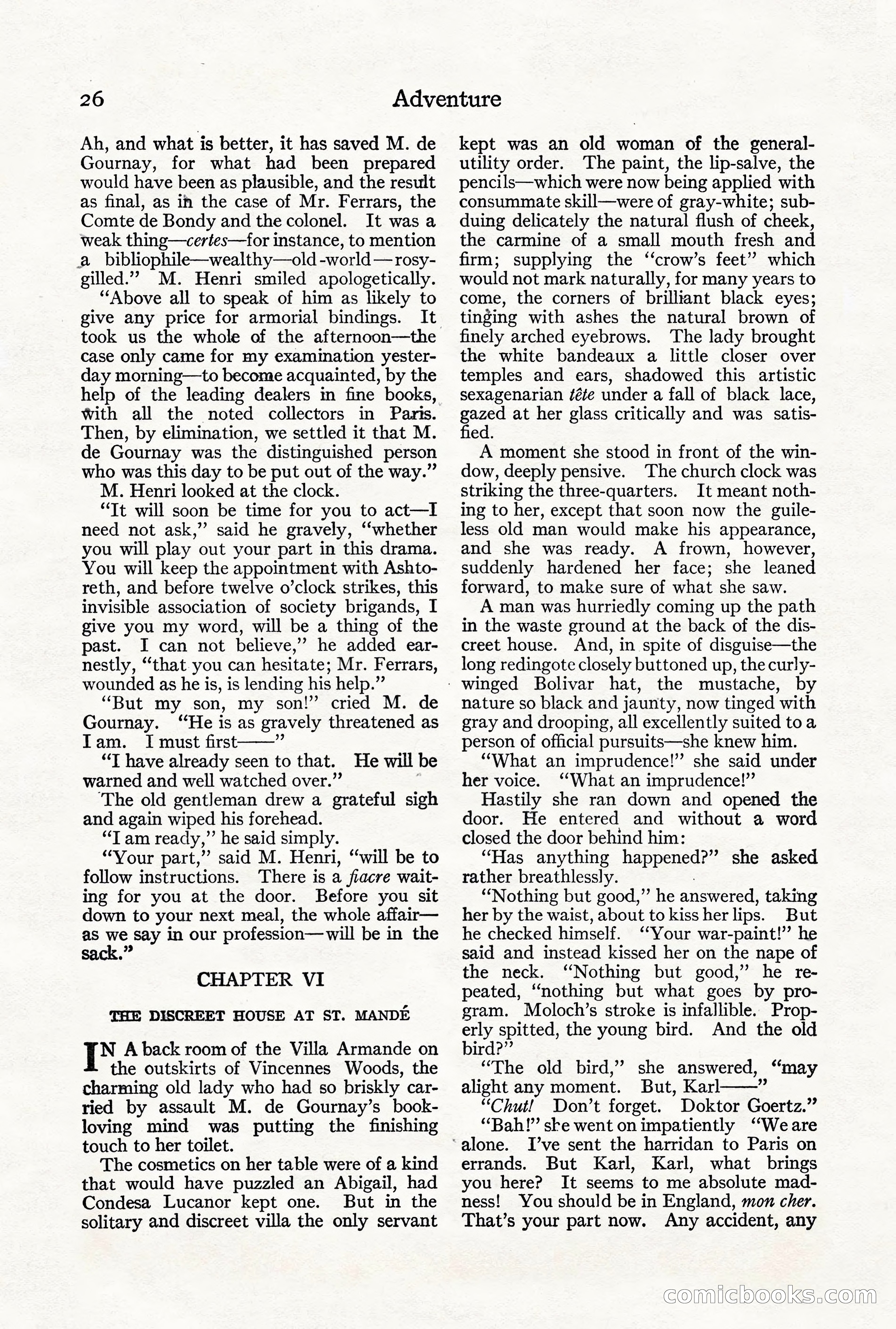 Adventure Magazine, Vol. 21, No. 3 — page 36 of 204