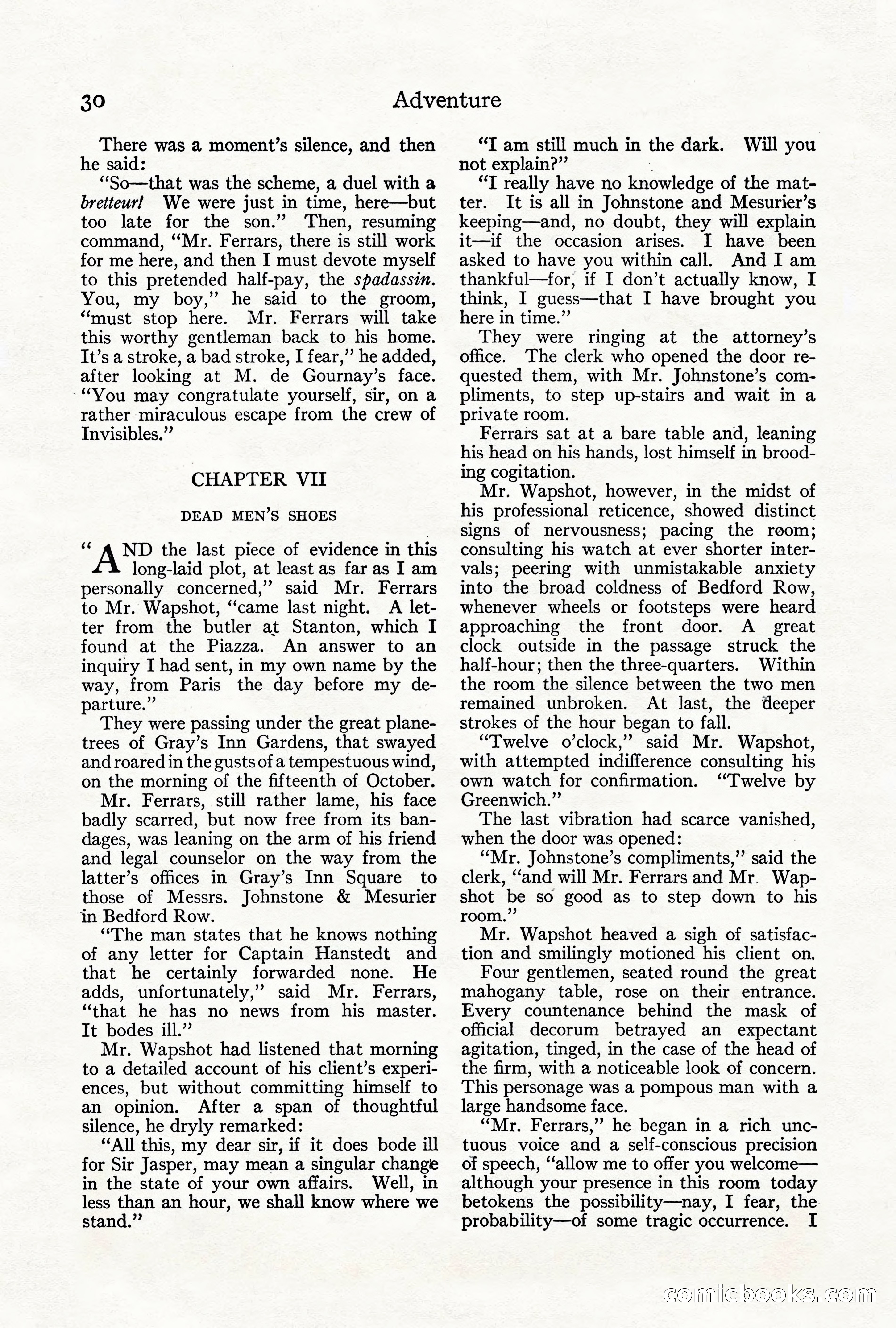 Adventure Magazine, Vol. 21, No. 3 — page 40 of 204
