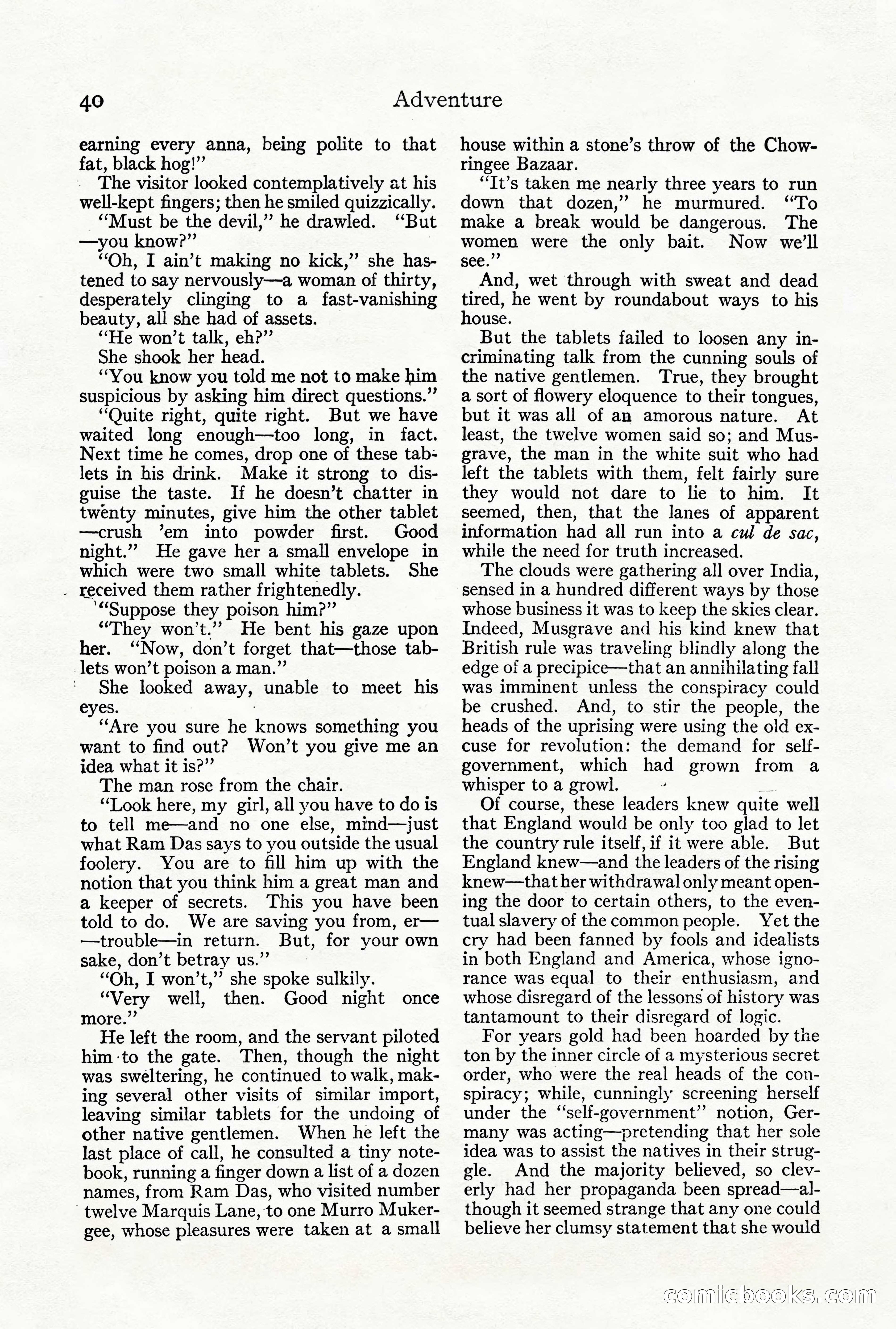 Adventure Magazine, Vol. 21, No. 3 — page 50 of 204