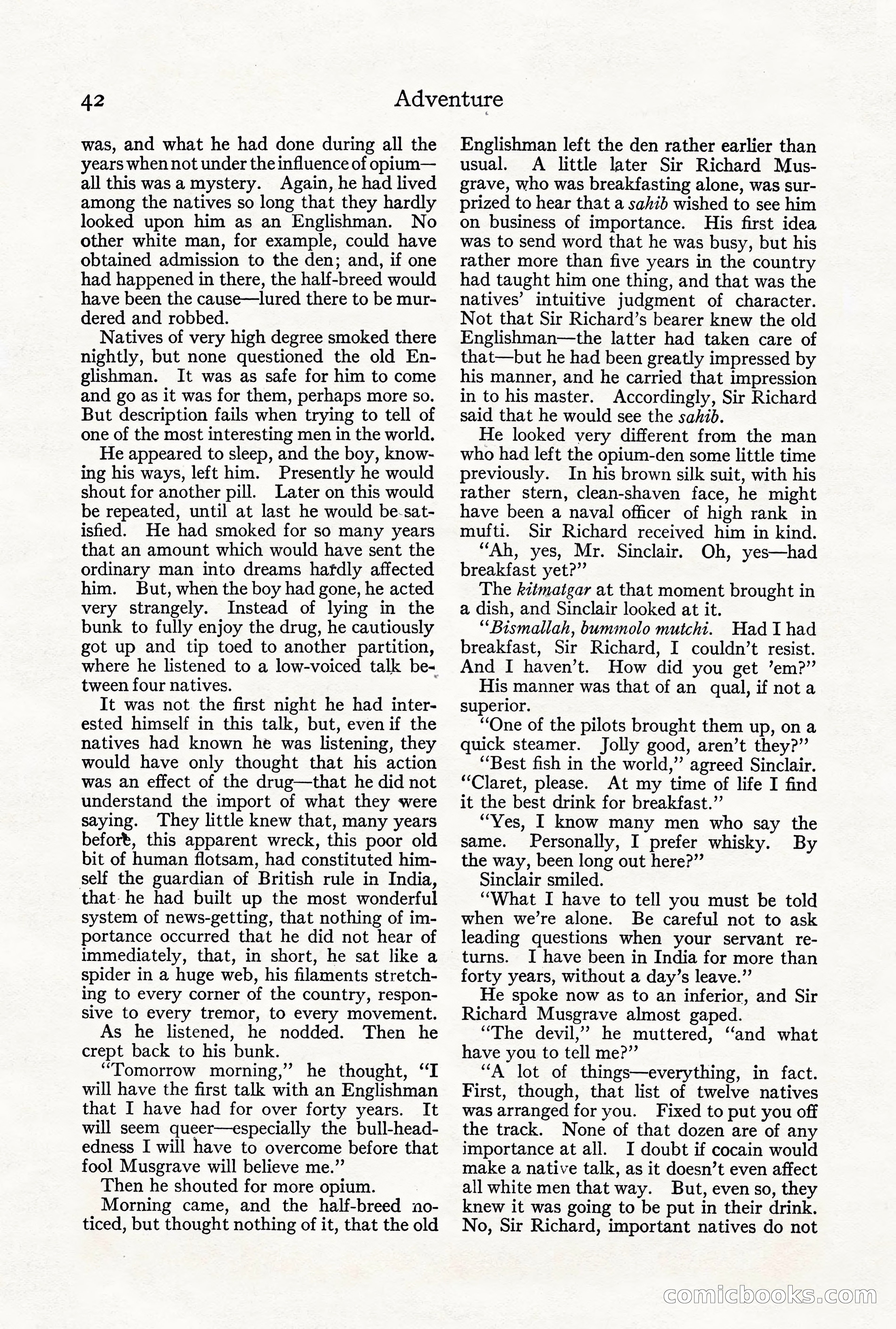 Adventure Magazine, Vol. 21, No. 3 — page 52 of 204