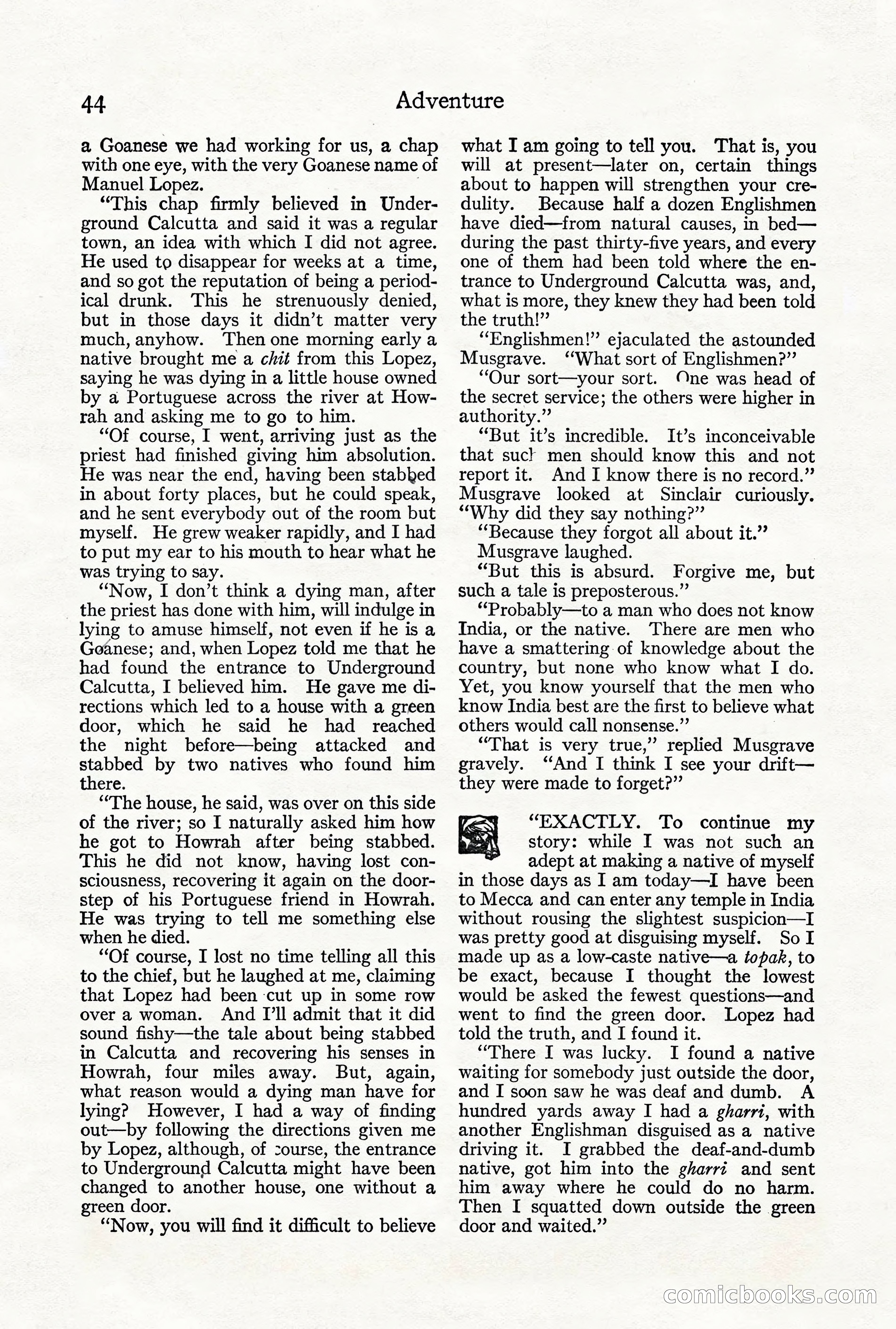 Adventure Magazine, Vol. 21, No. 3 — page 54 of 204