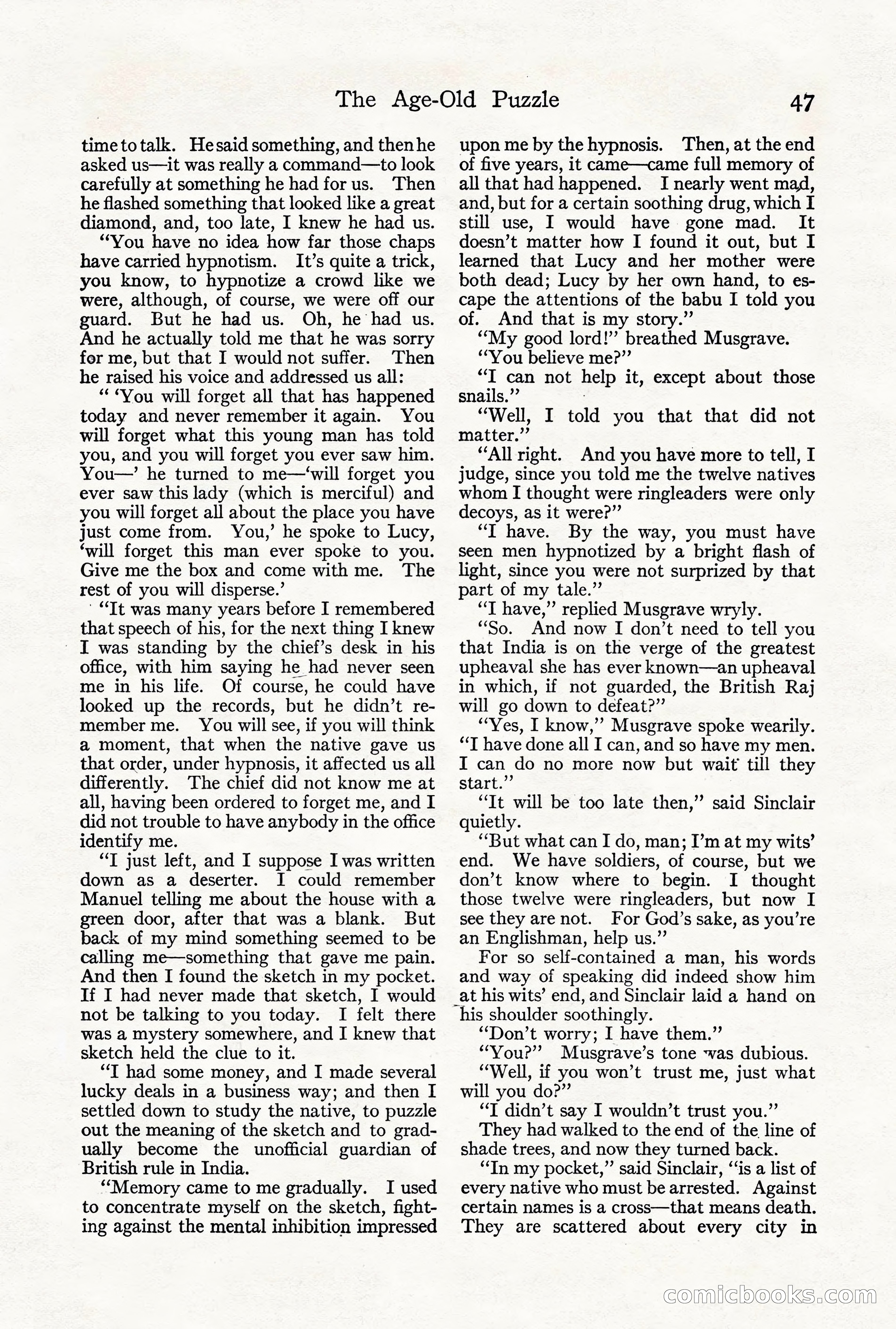 Adventure Magazine, Vol. 21, No. 3 — page 57 of 204