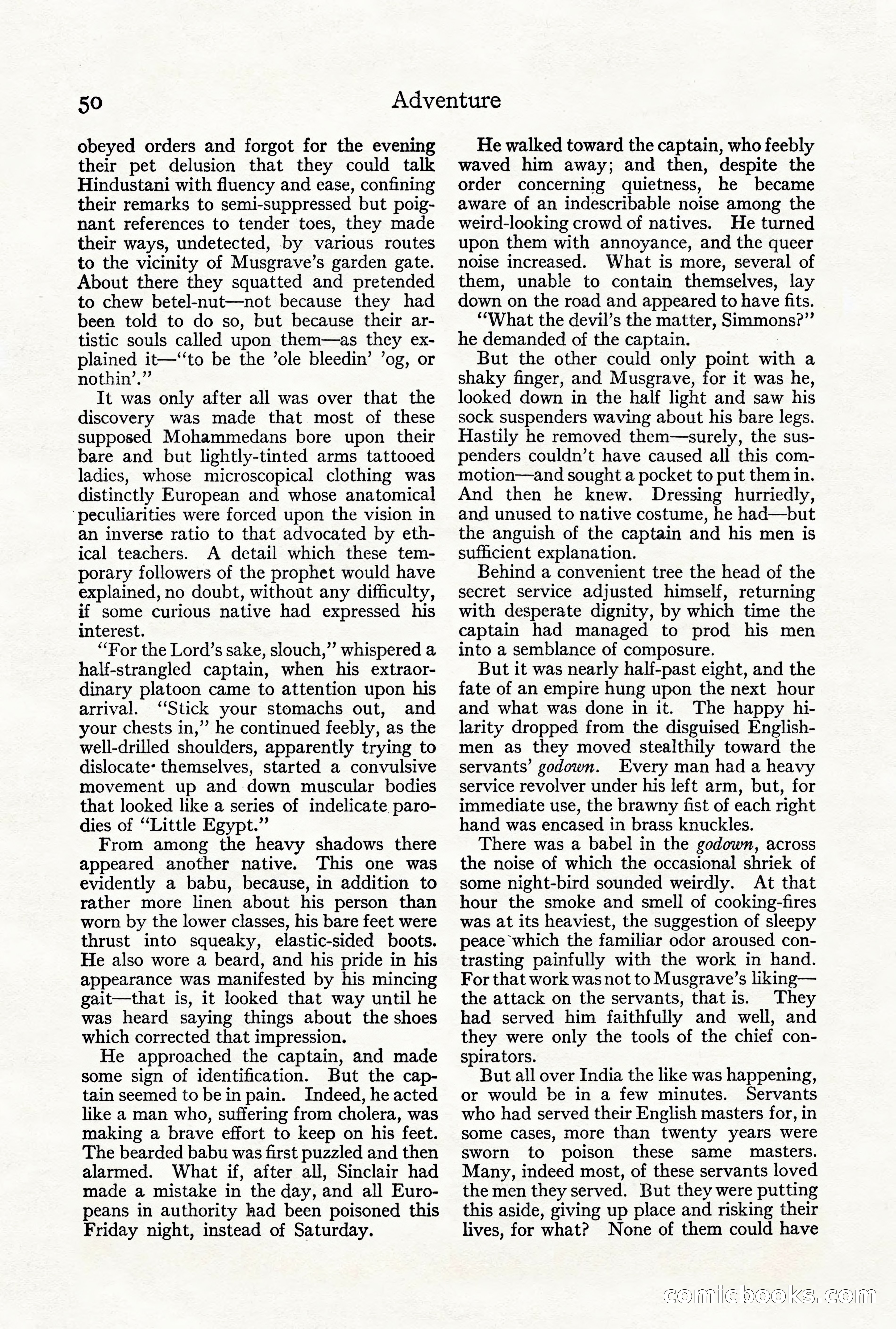 Adventure Magazine, Vol. 21, No. 3 — page 60 of 204