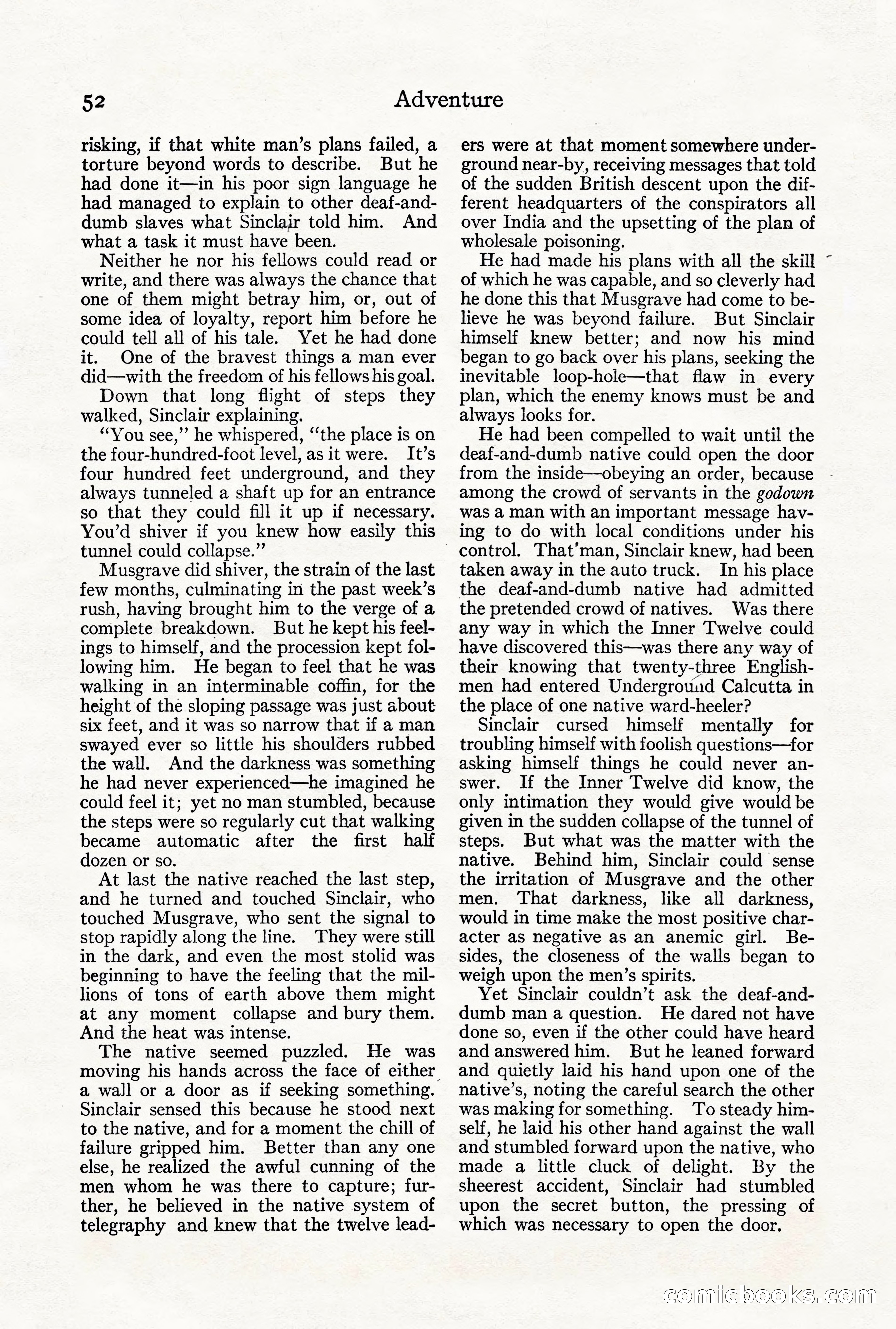 Adventure Magazine, Vol. 21, No. 3 — page 62 of 204