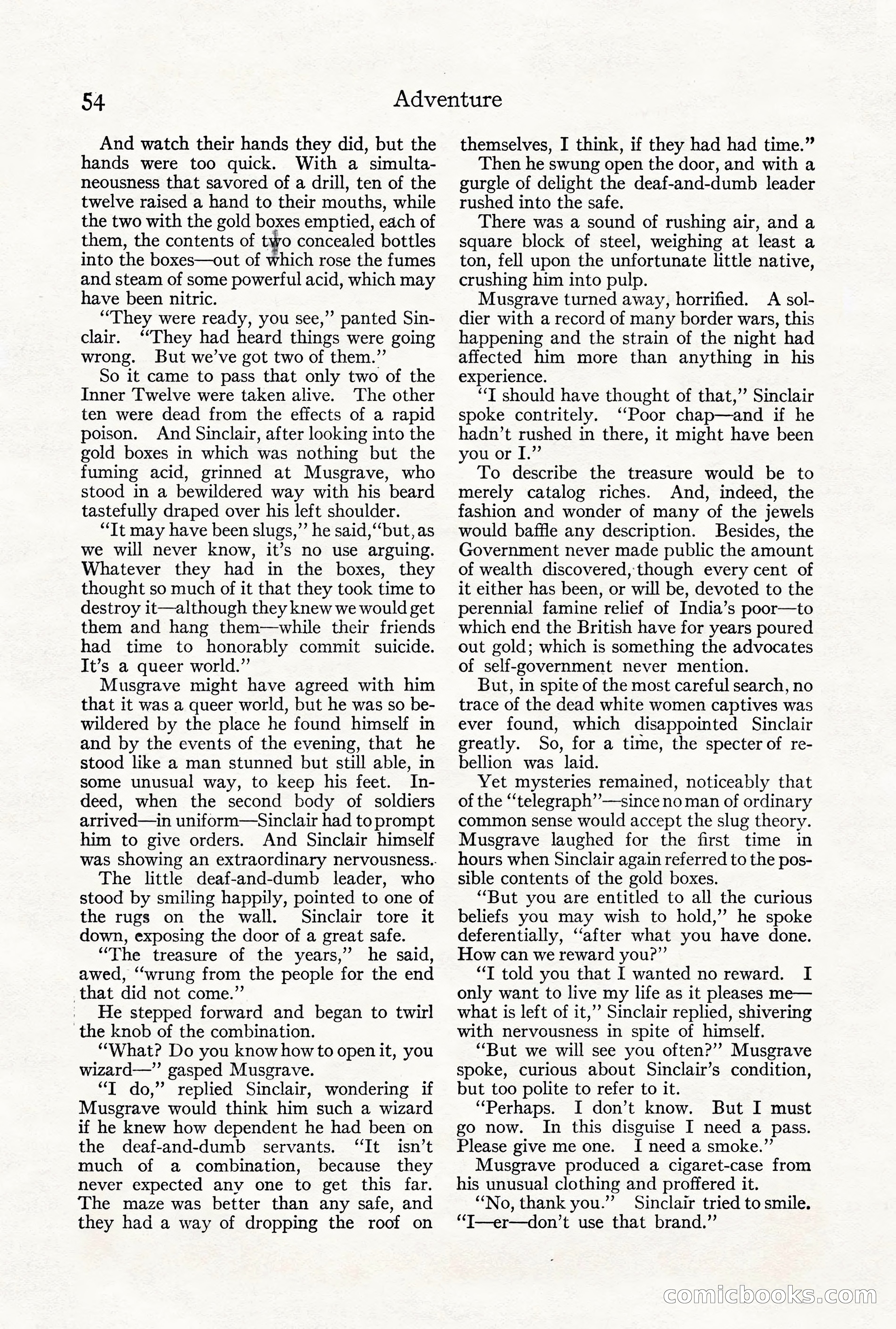 Adventure Magazine, Vol. 21, No. 3 — page 64 of 204