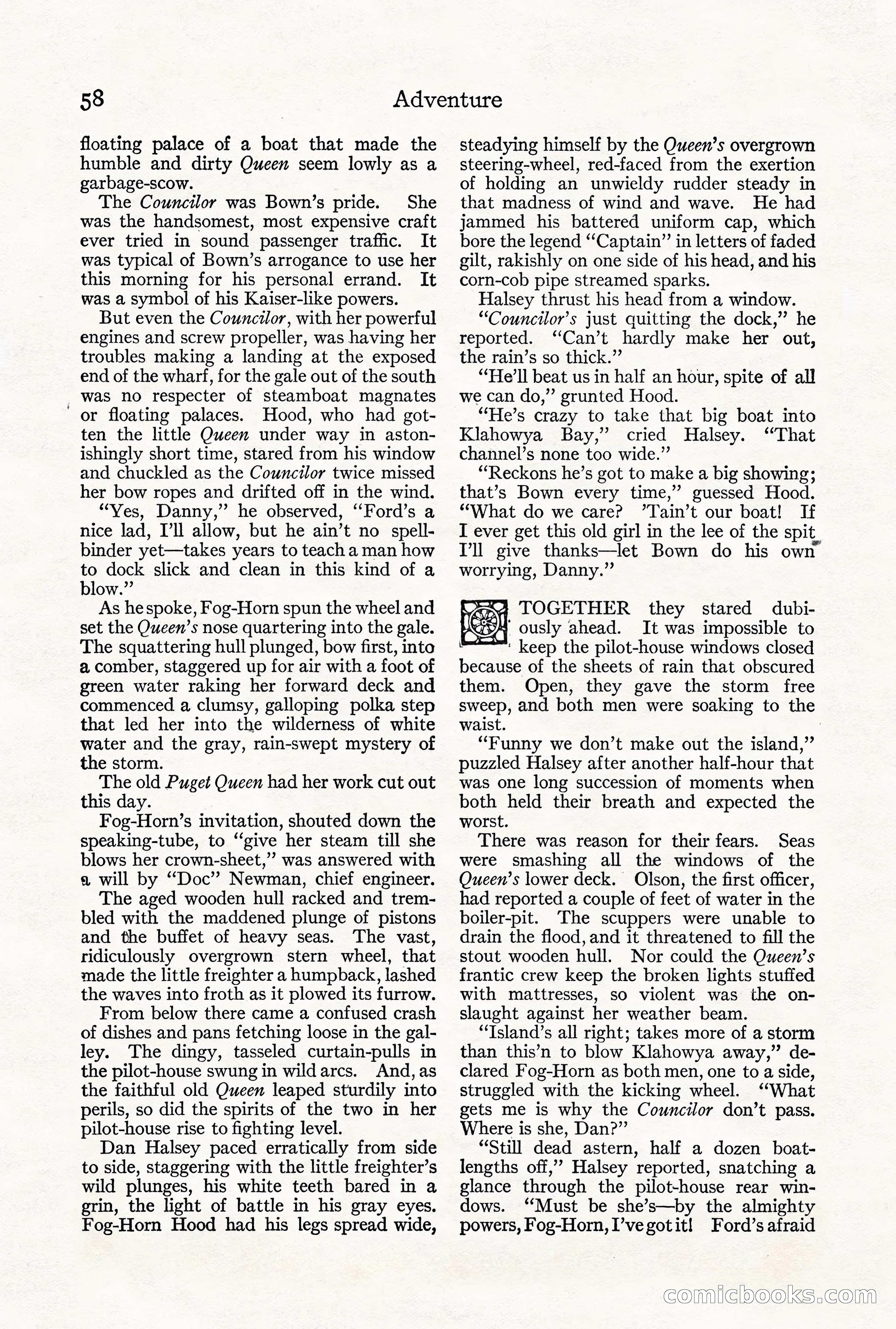 Adventure Magazine, Vol. 21, No. 3 — page 68 of 204