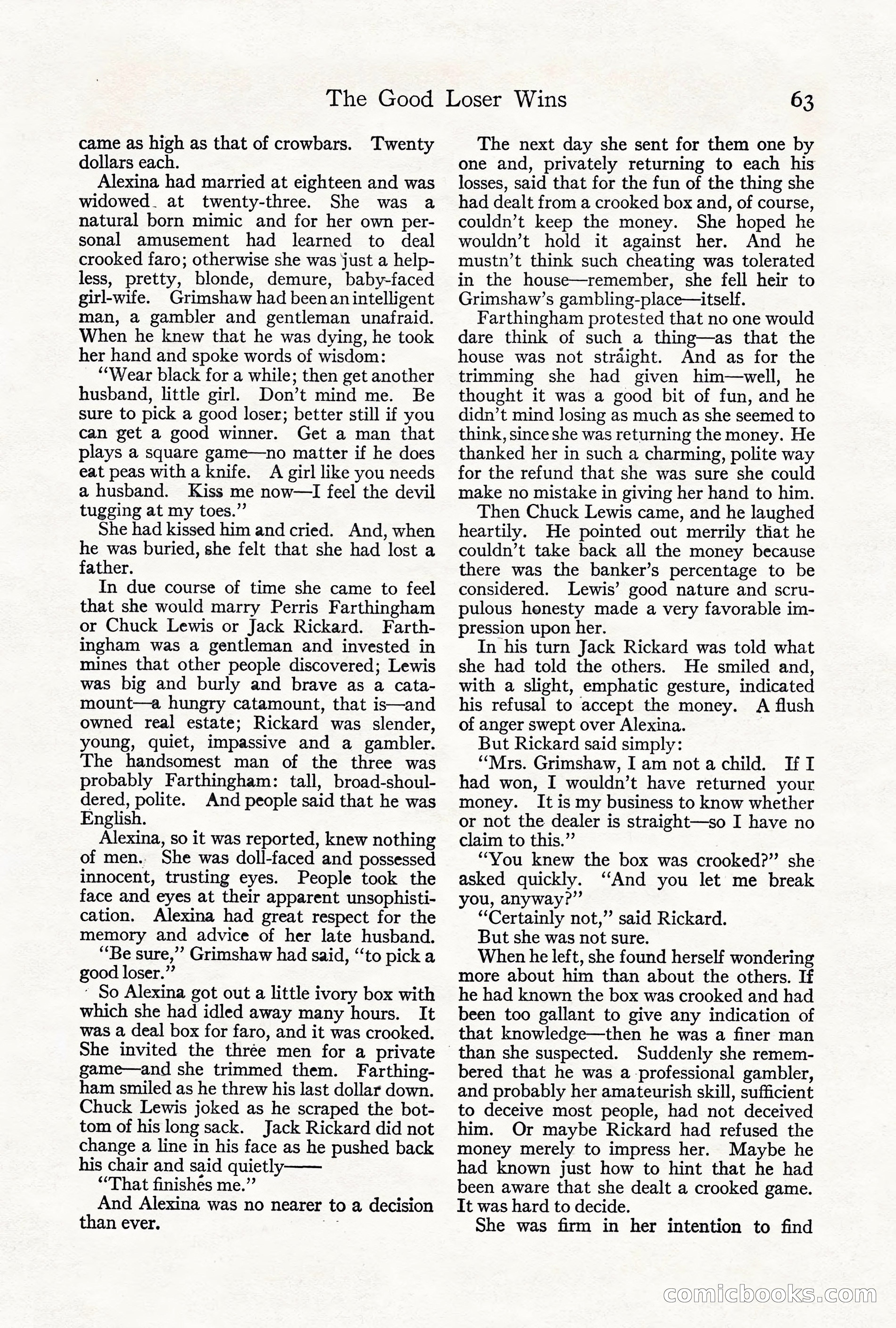 Adventure Magazine, Vol. 21, No. 3 — page 73 of 204