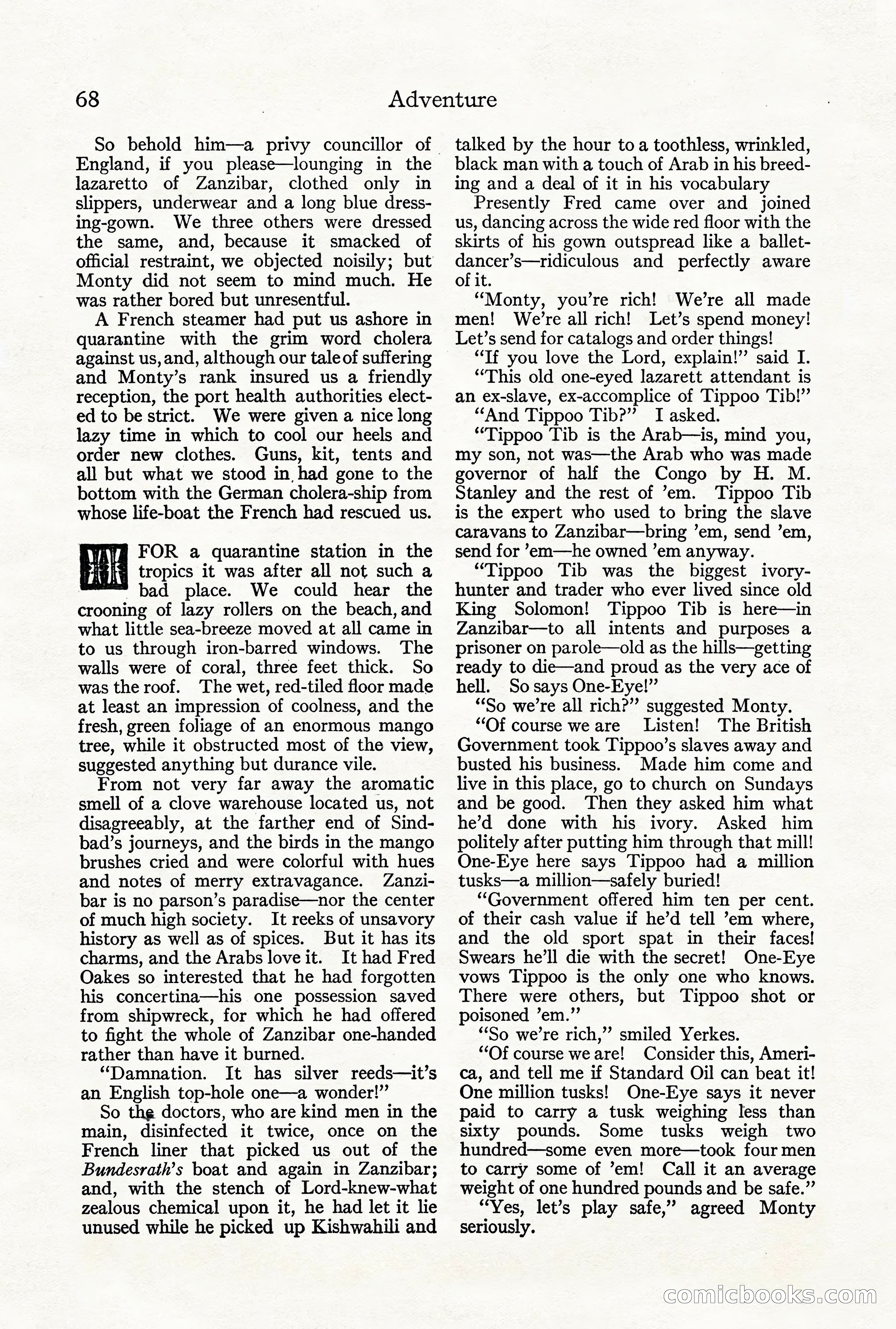 Adventure Magazine, Vol. 21, No. 3 — page 78 of 204