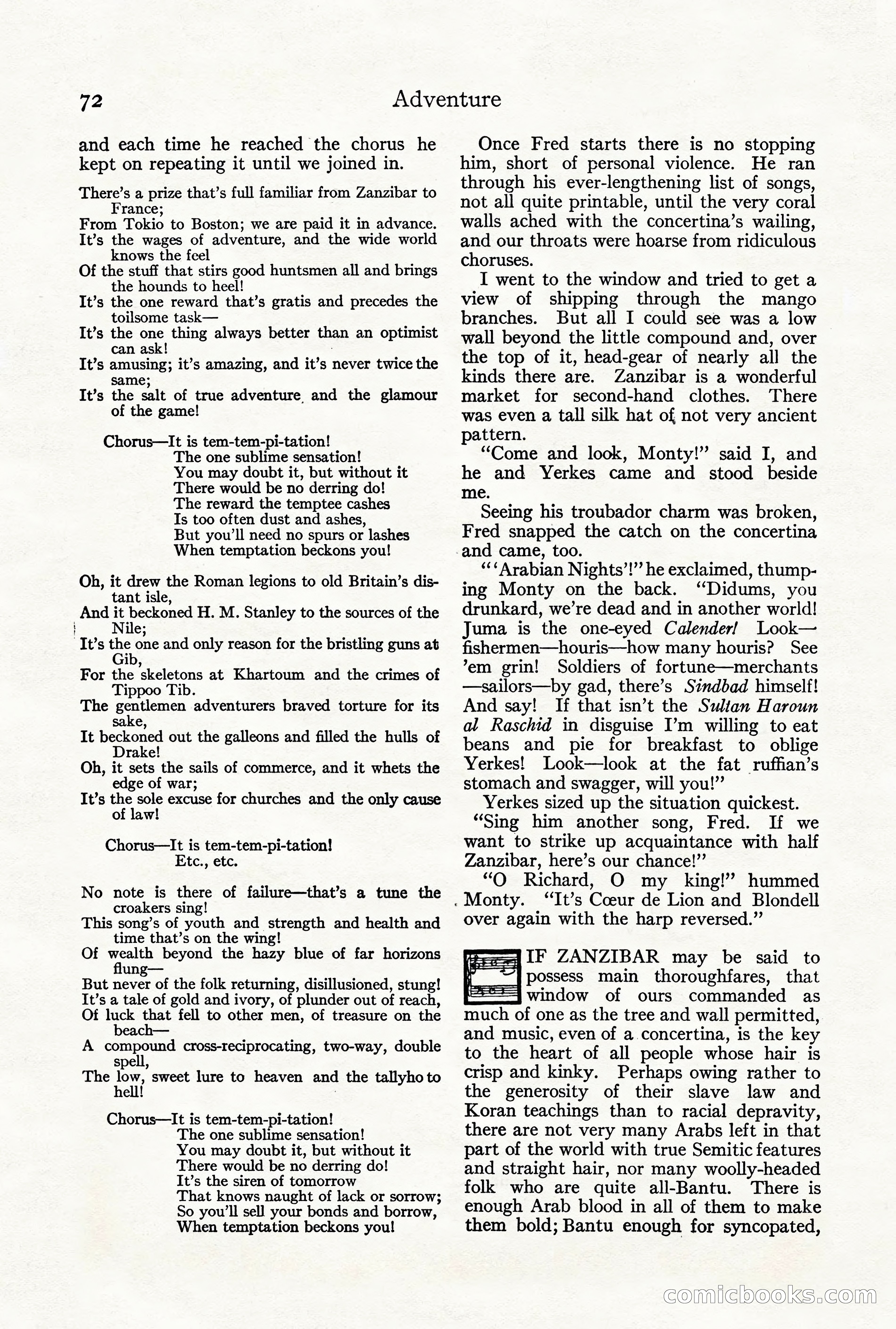 Adventure Magazine, Vol. 21, No. 3 — page 82 of 204