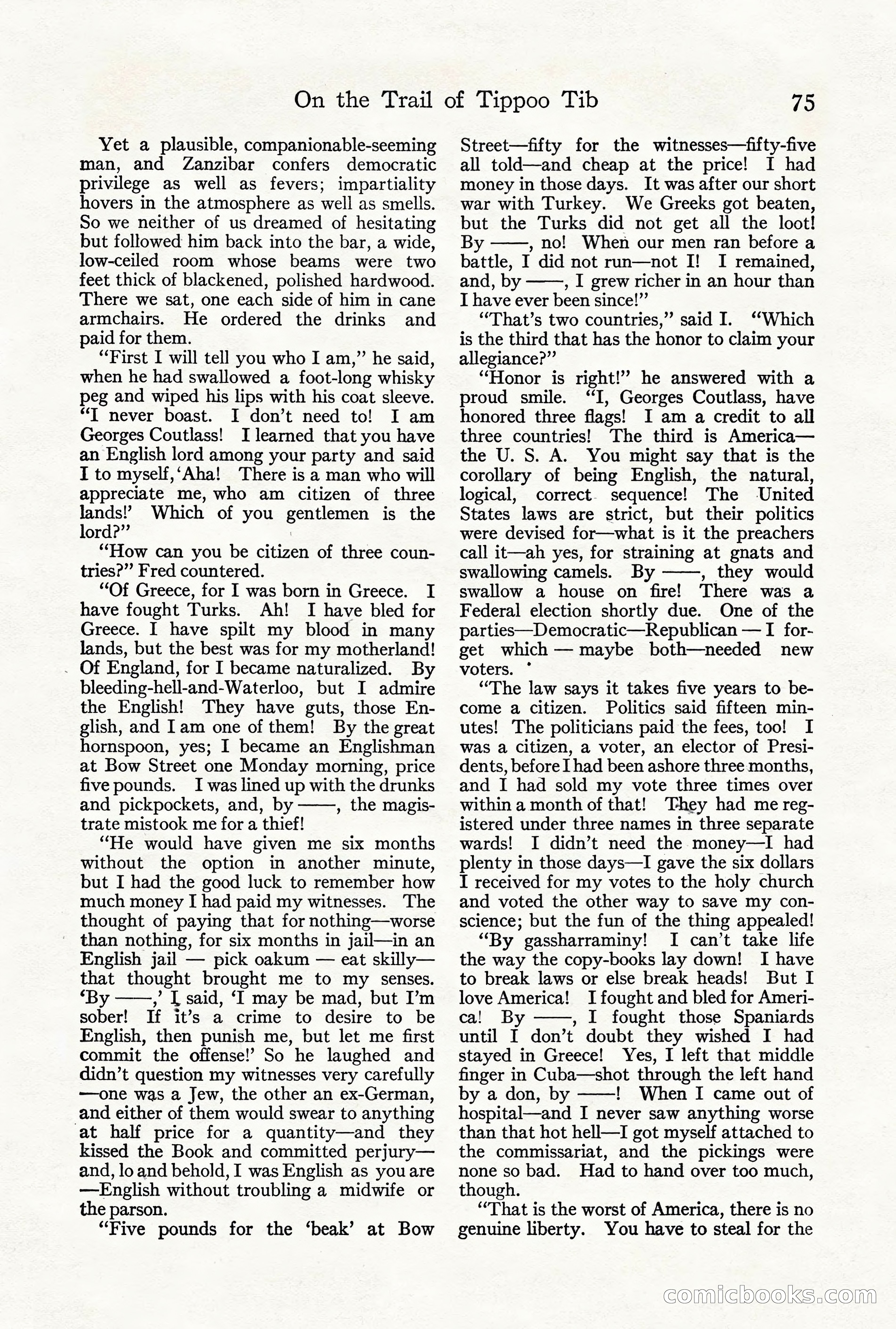 Adventure Magazine, Vol. 21, No. 3 — page 85 of 204