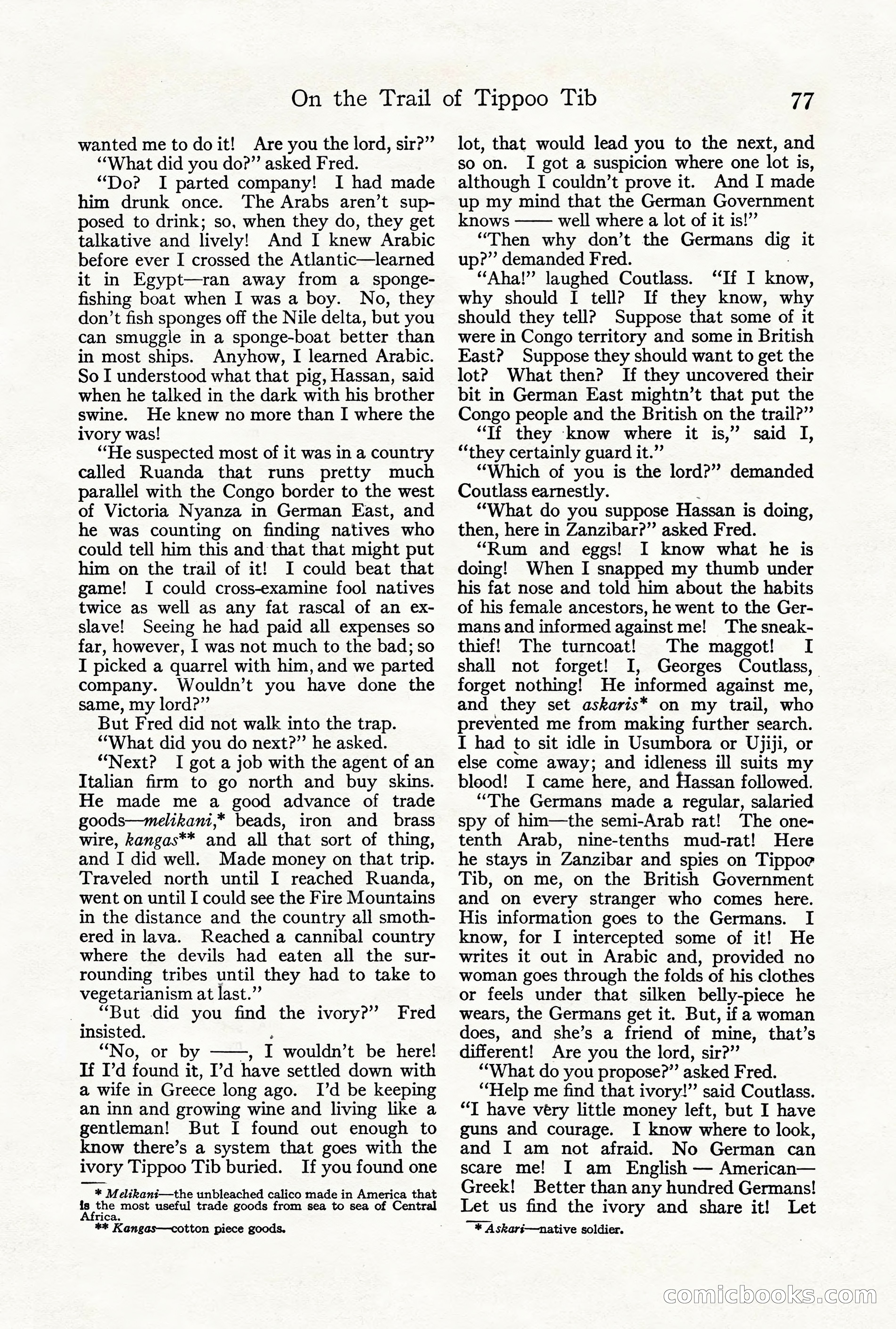 Adventure Magazine, Vol. 21, No. 3 — page 87 of 204