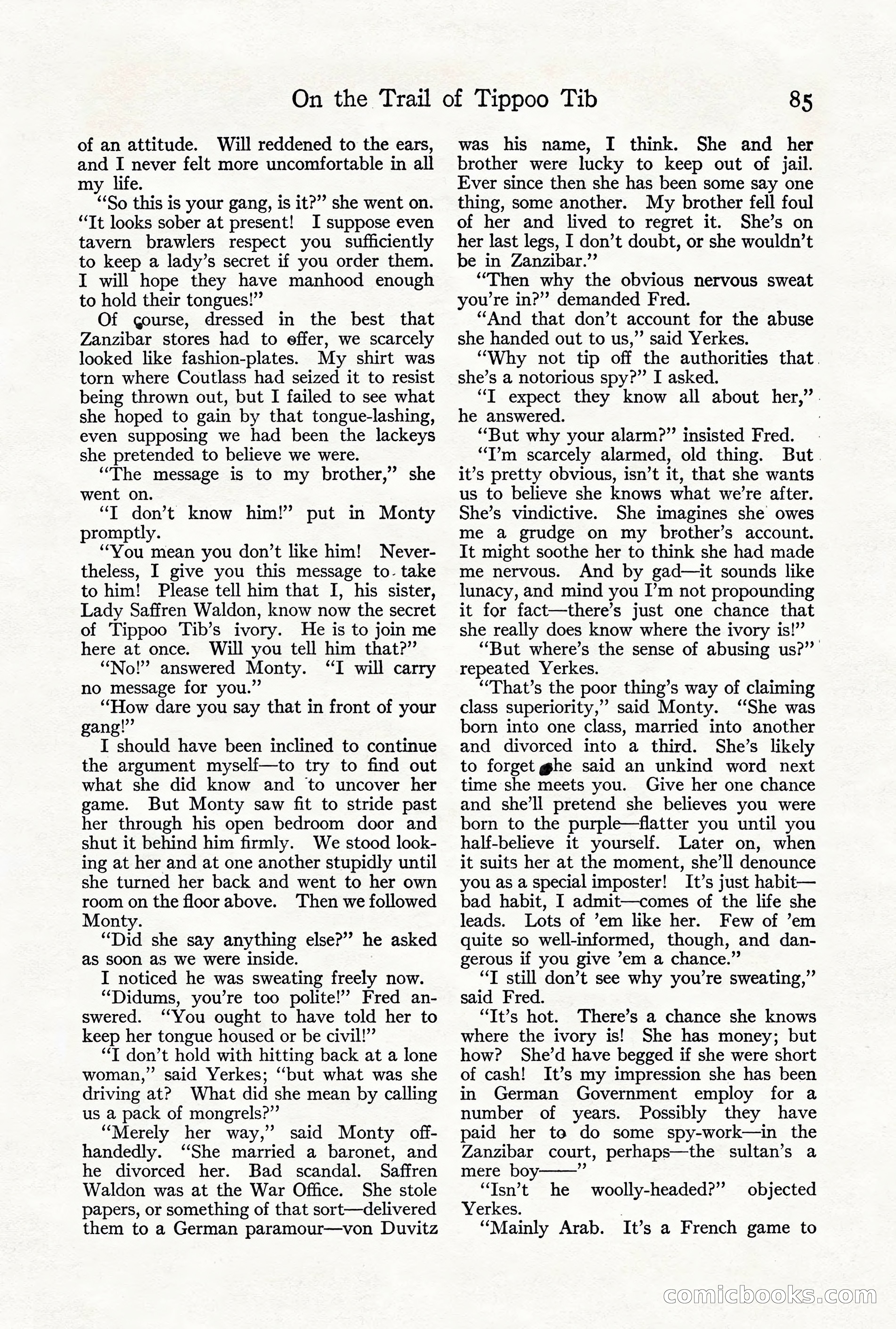 Adventure Magazine, Vol. 21, No. 3 — page 95 of 204