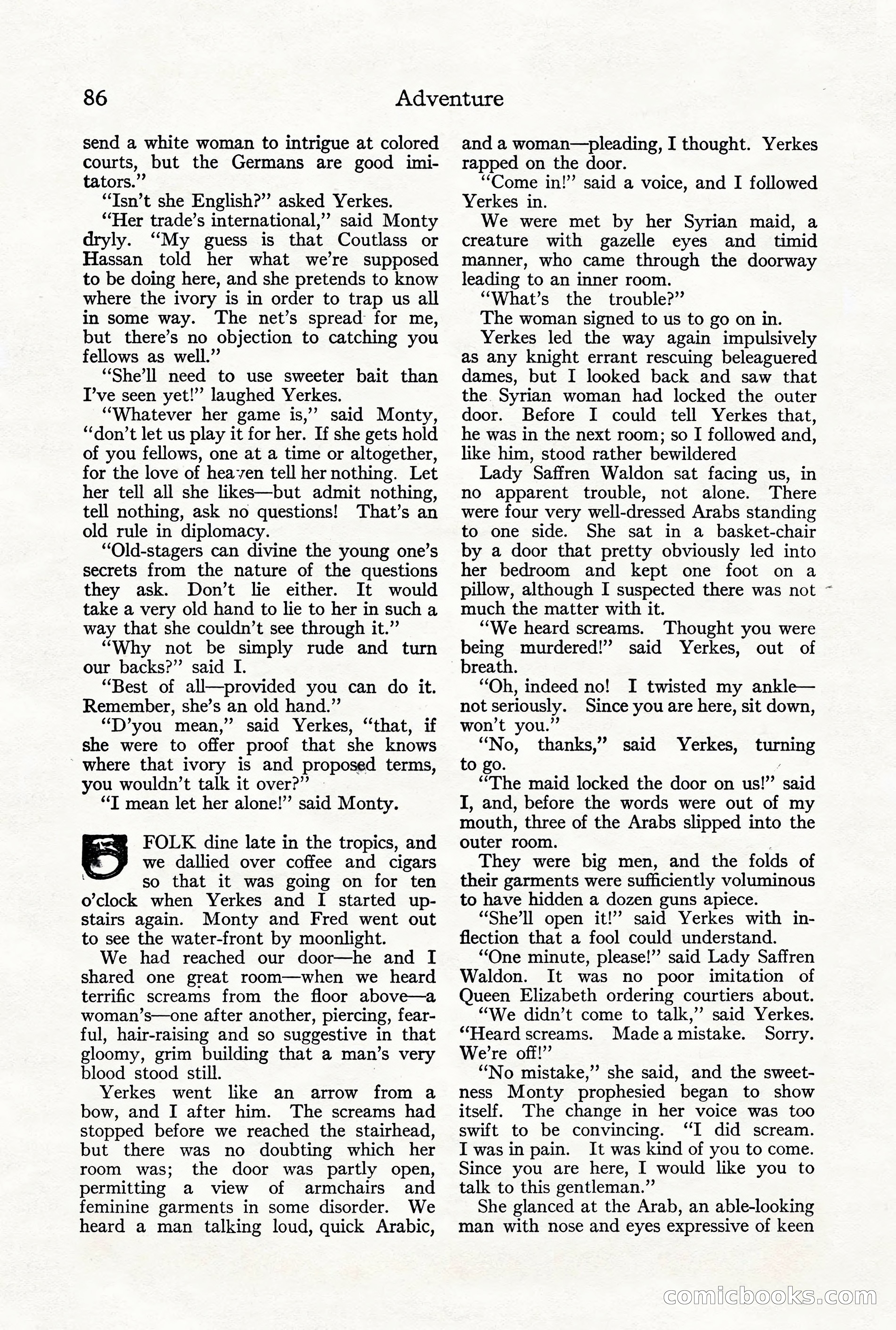 Adventure Magazine, Vol. 21, No. 3 — page 96 of 204