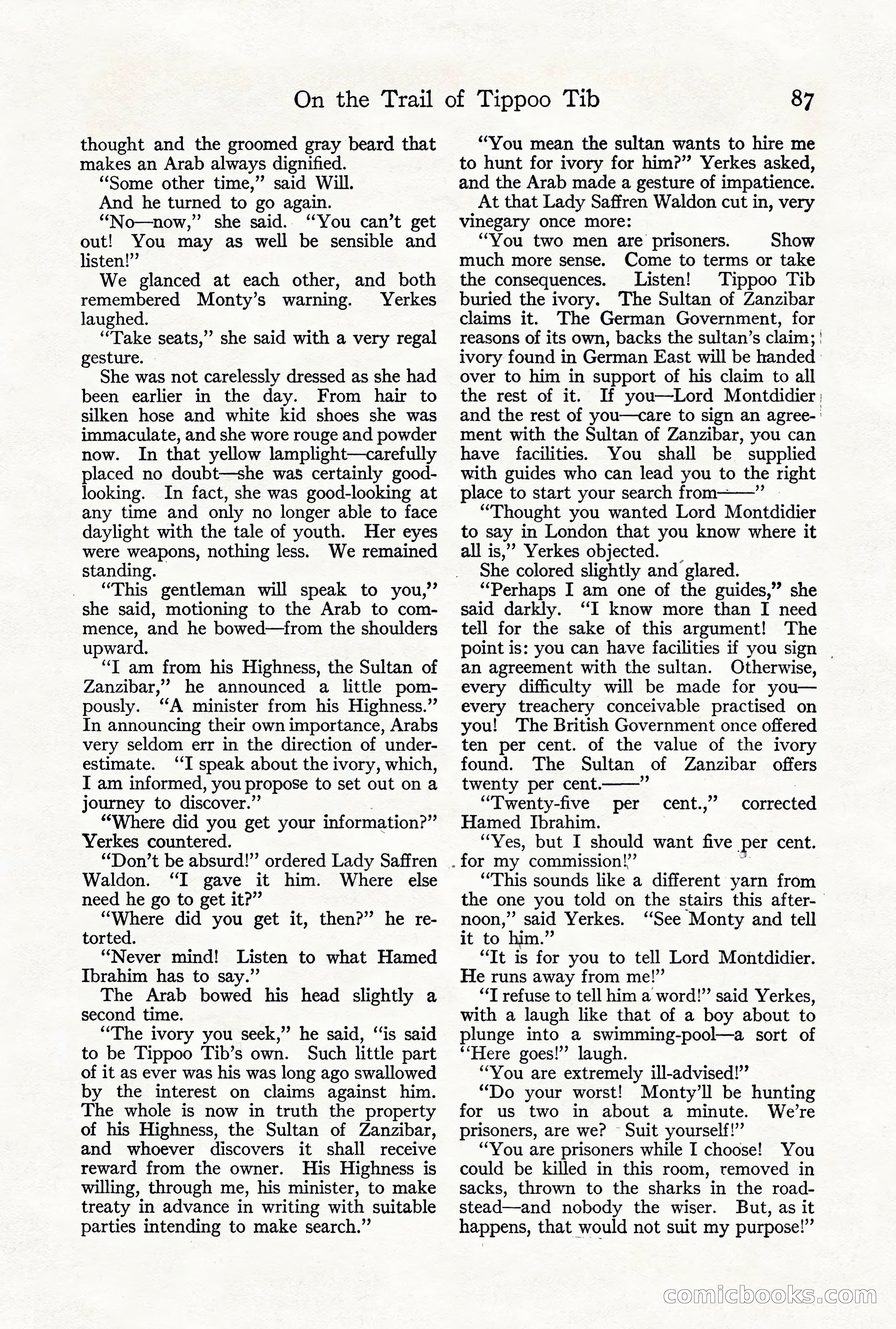 Adventure Magazine, Vol. 21, No. 3 — page 97 of 204