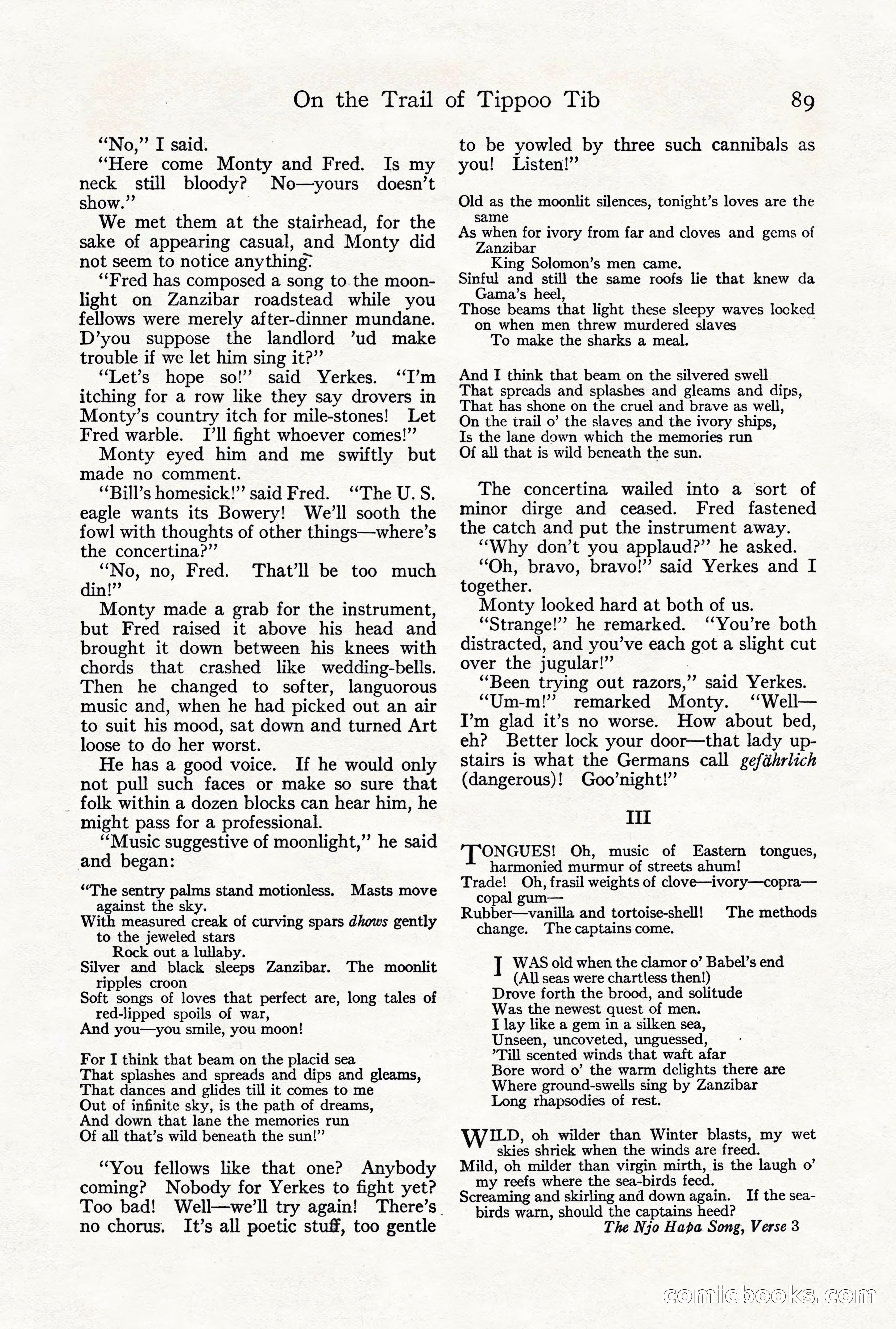 Adventure Magazine, Vol. 21, No. 3 — page 99 of 204