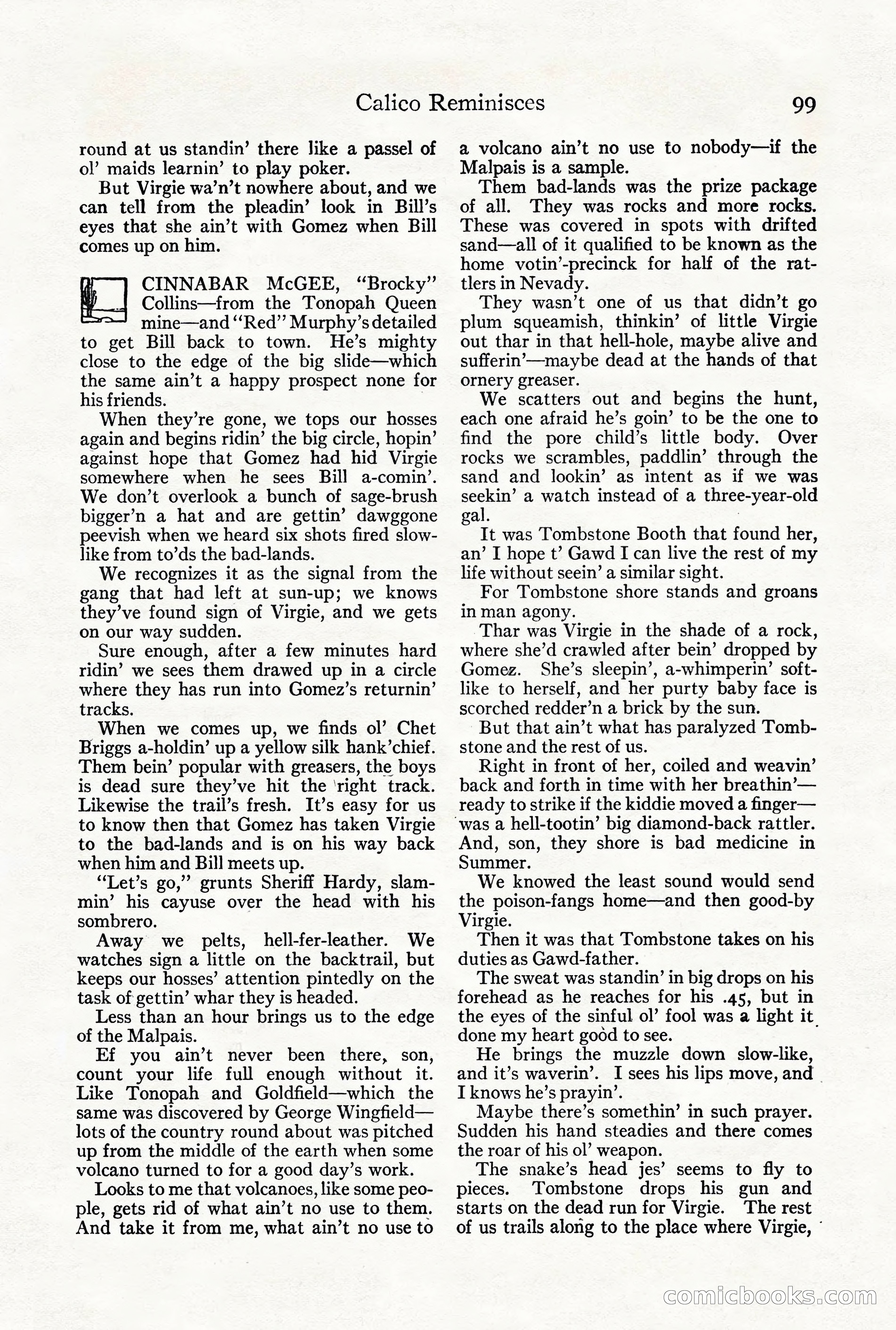 Adventure Magazine, Vol. 21, No. 3 — page 109 of 204