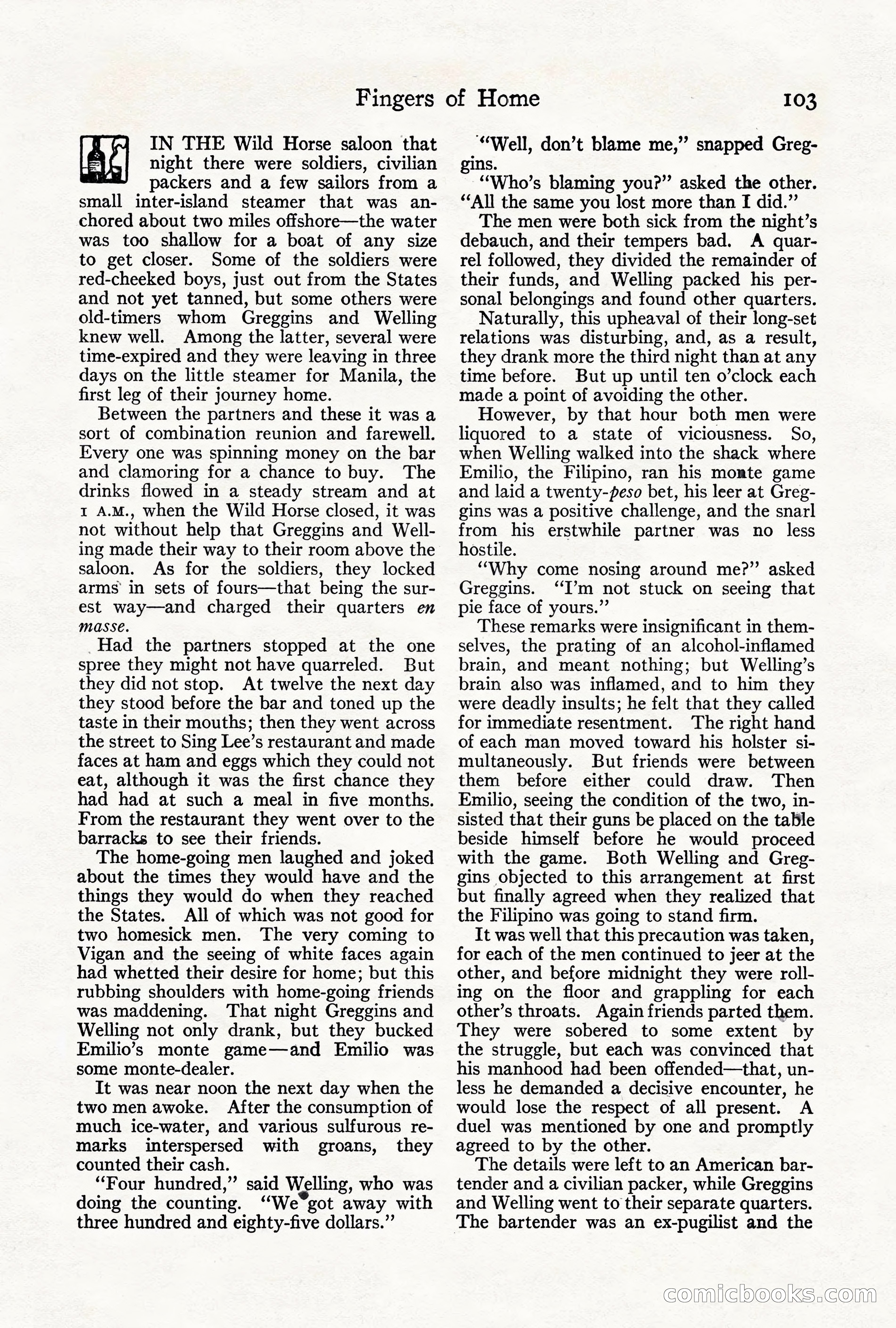 Adventure Magazine, Vol. 21, No. 3 — page 113 of 204