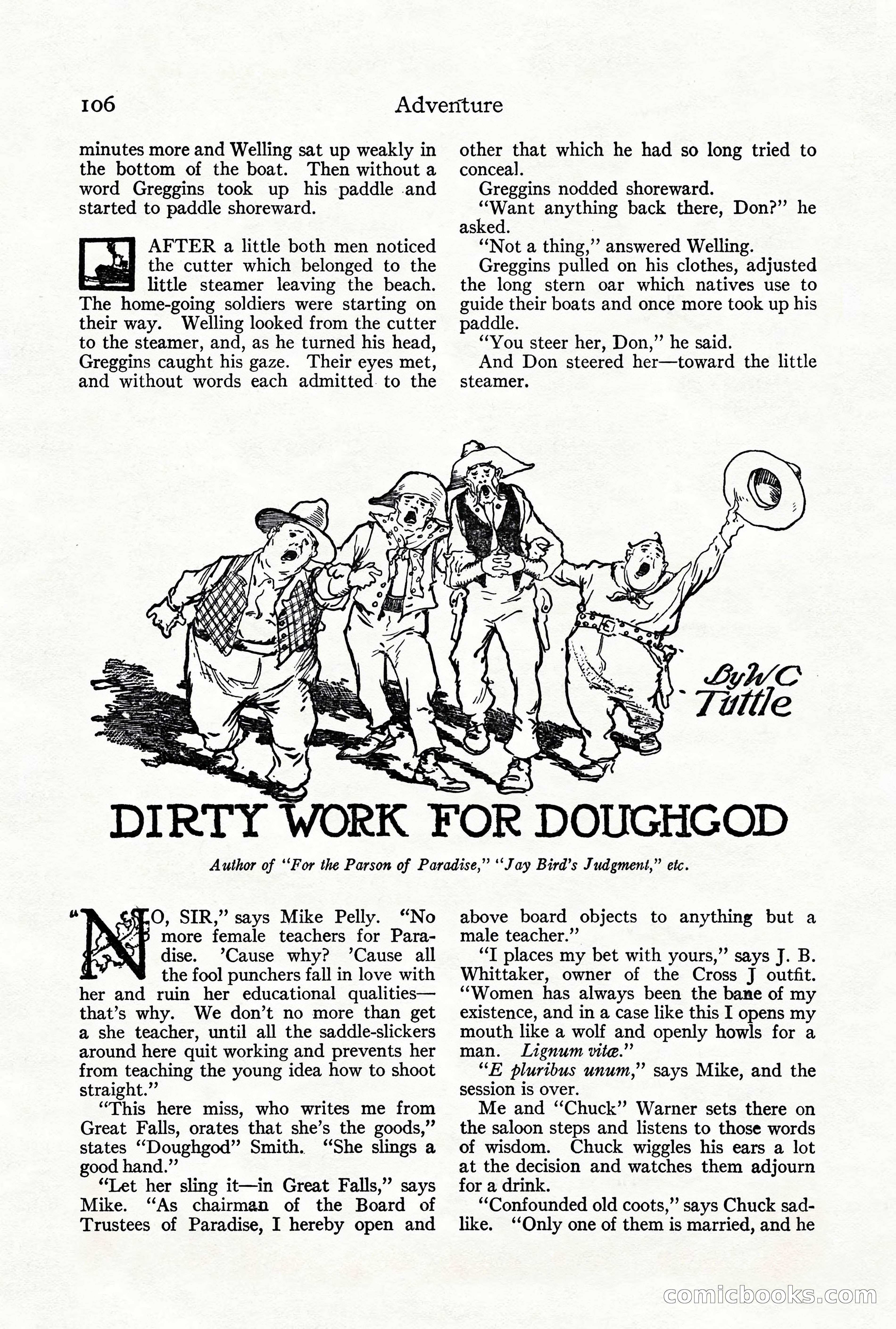 Adventure Magazine, Vol. 21, No. 3 — page 116 of 204