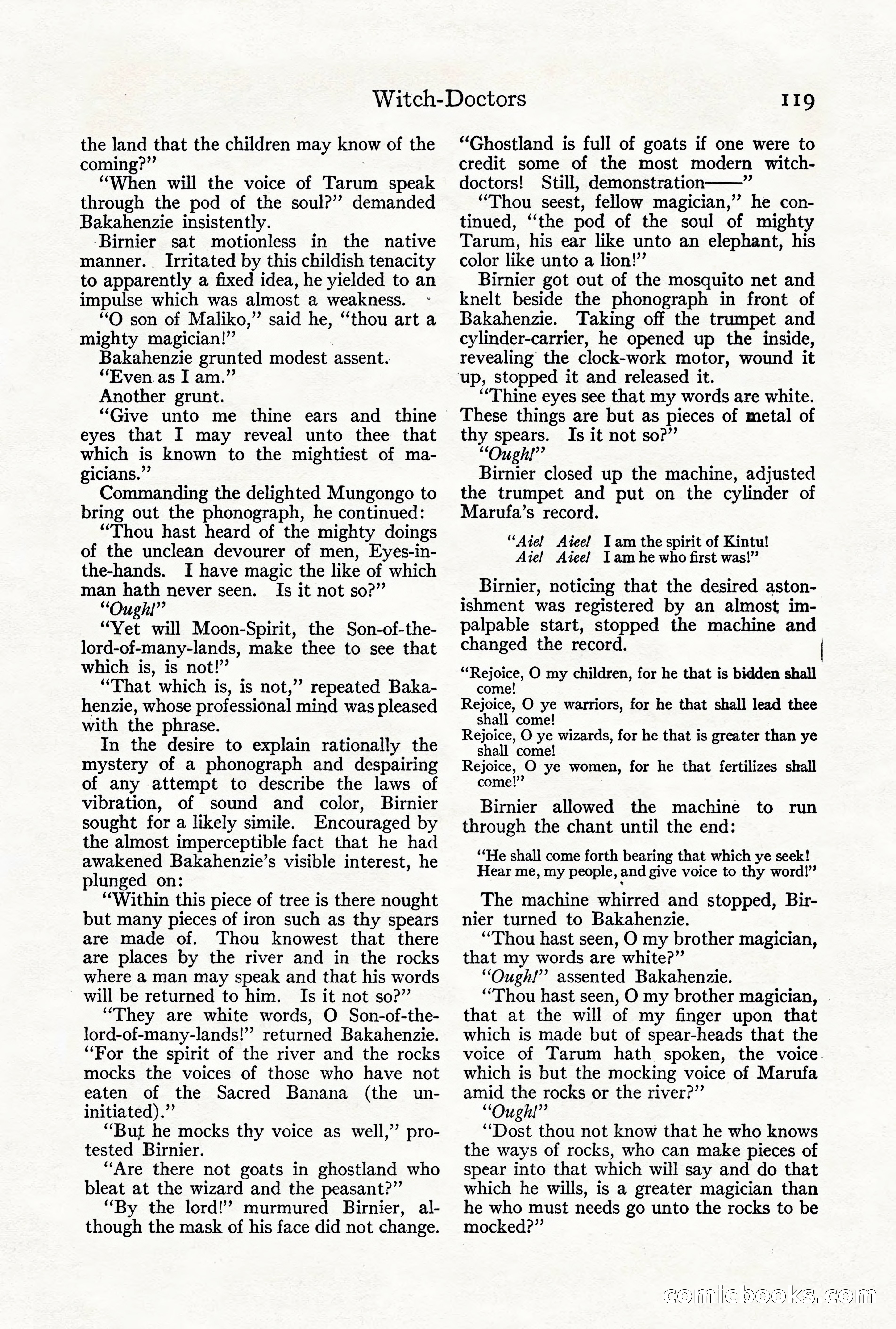 Adventure Magazine, Vol. 21, No. 3 — page 129 of 204