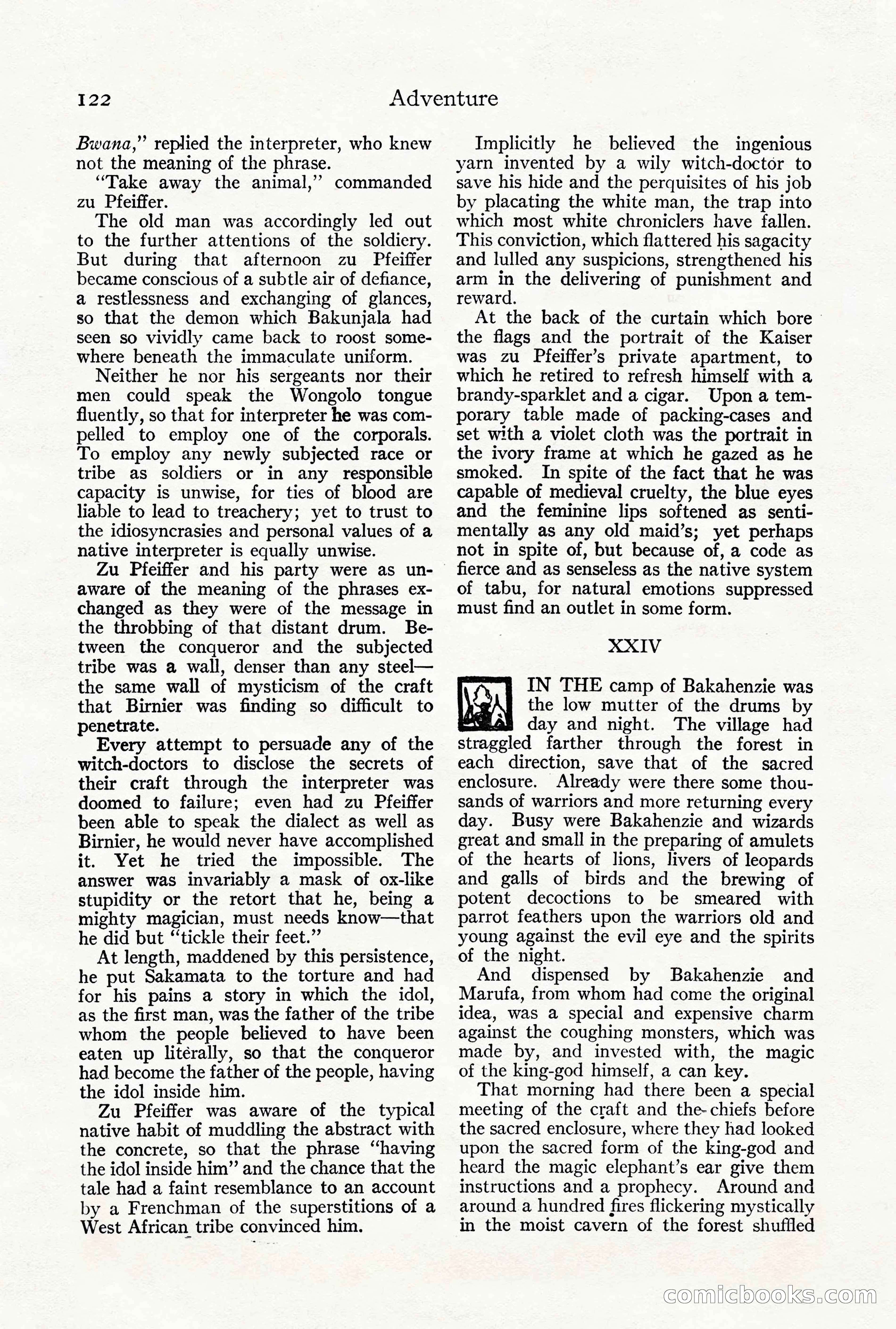 Adventure Magazine, Vol. 21, No. 3 — page 132 of 204