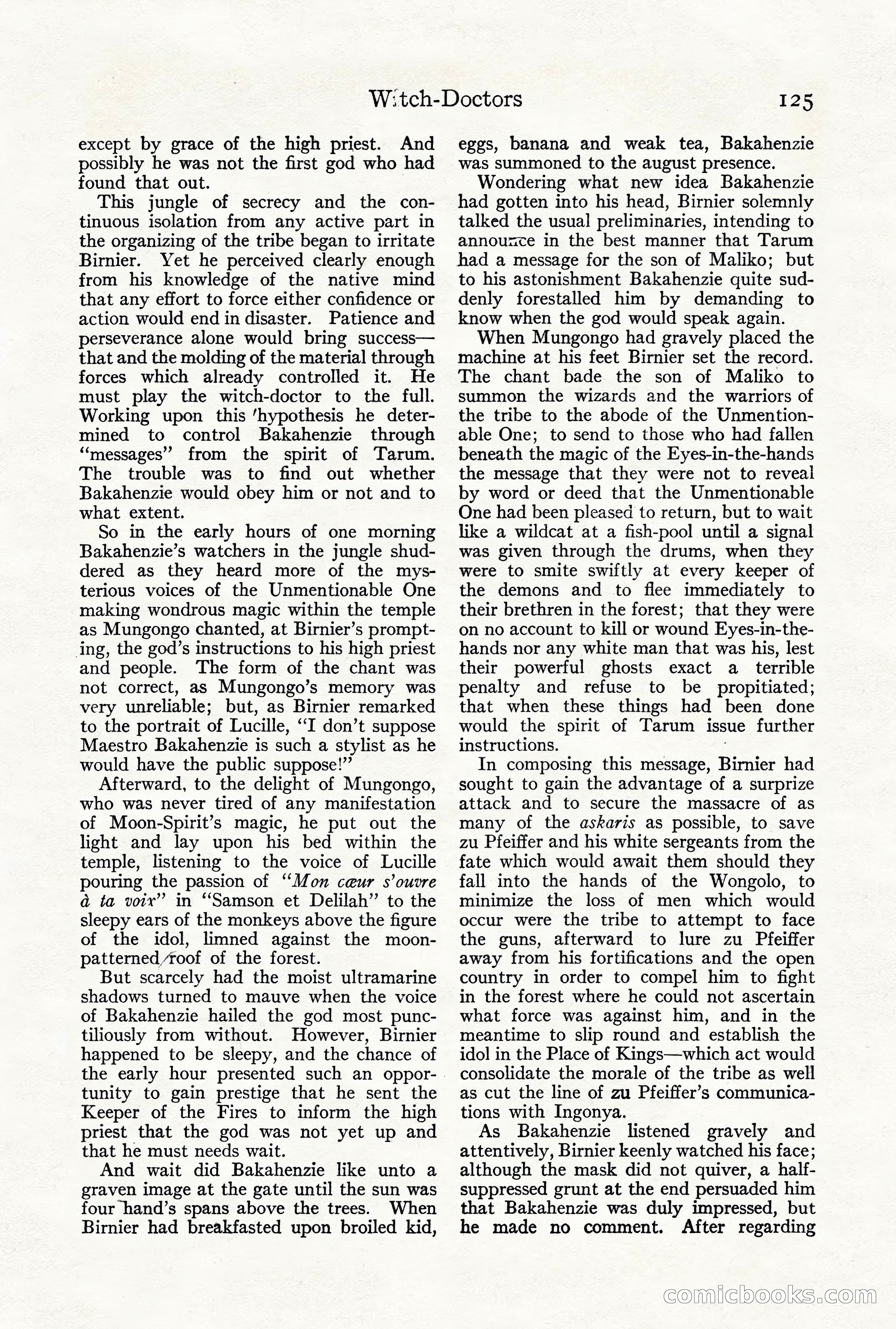 Adventure Magazine, Vol. 21, No. 3 — page 135 of 204