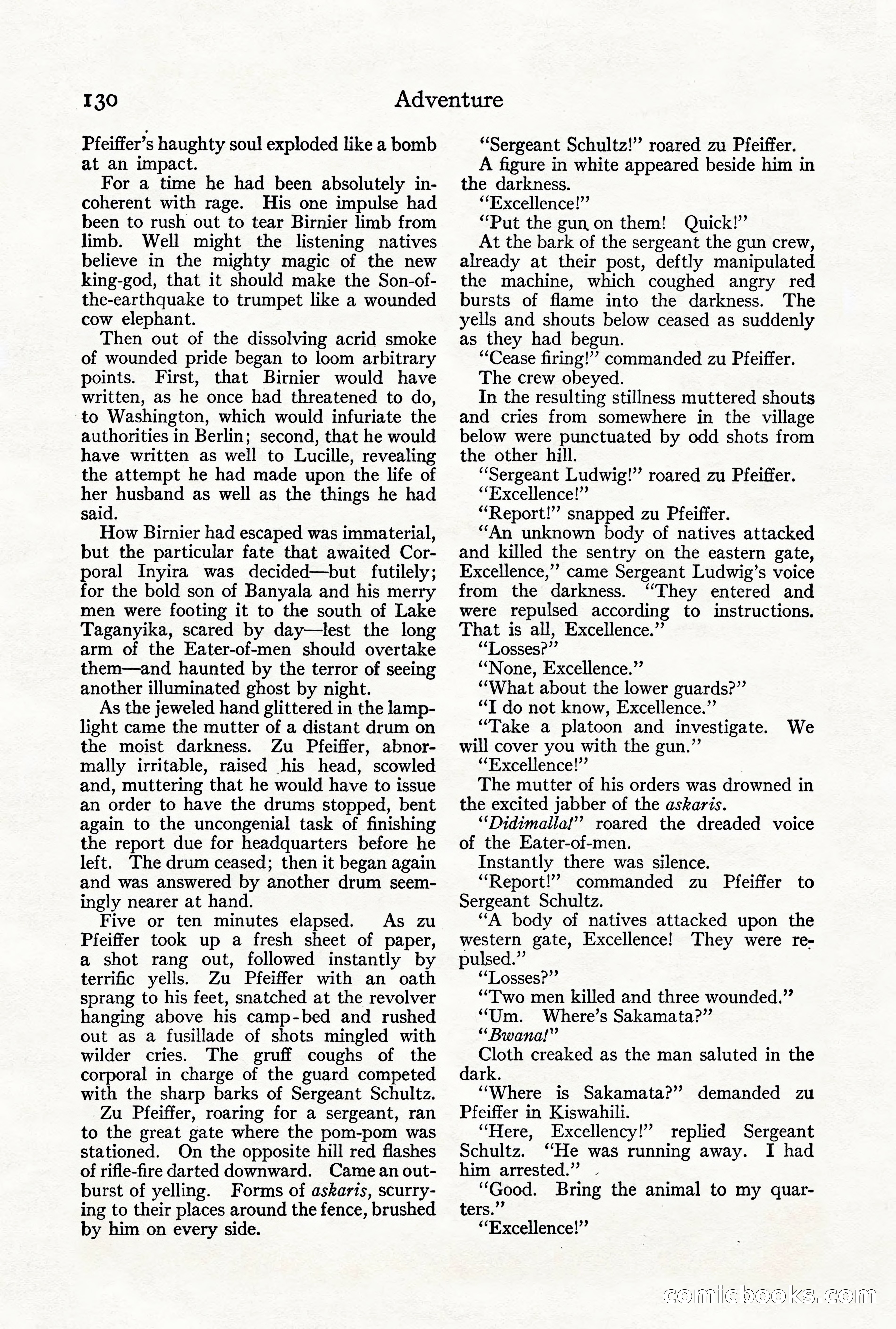 Adventure Magazine, Vol. 21, No. 3 — page 140 of 204