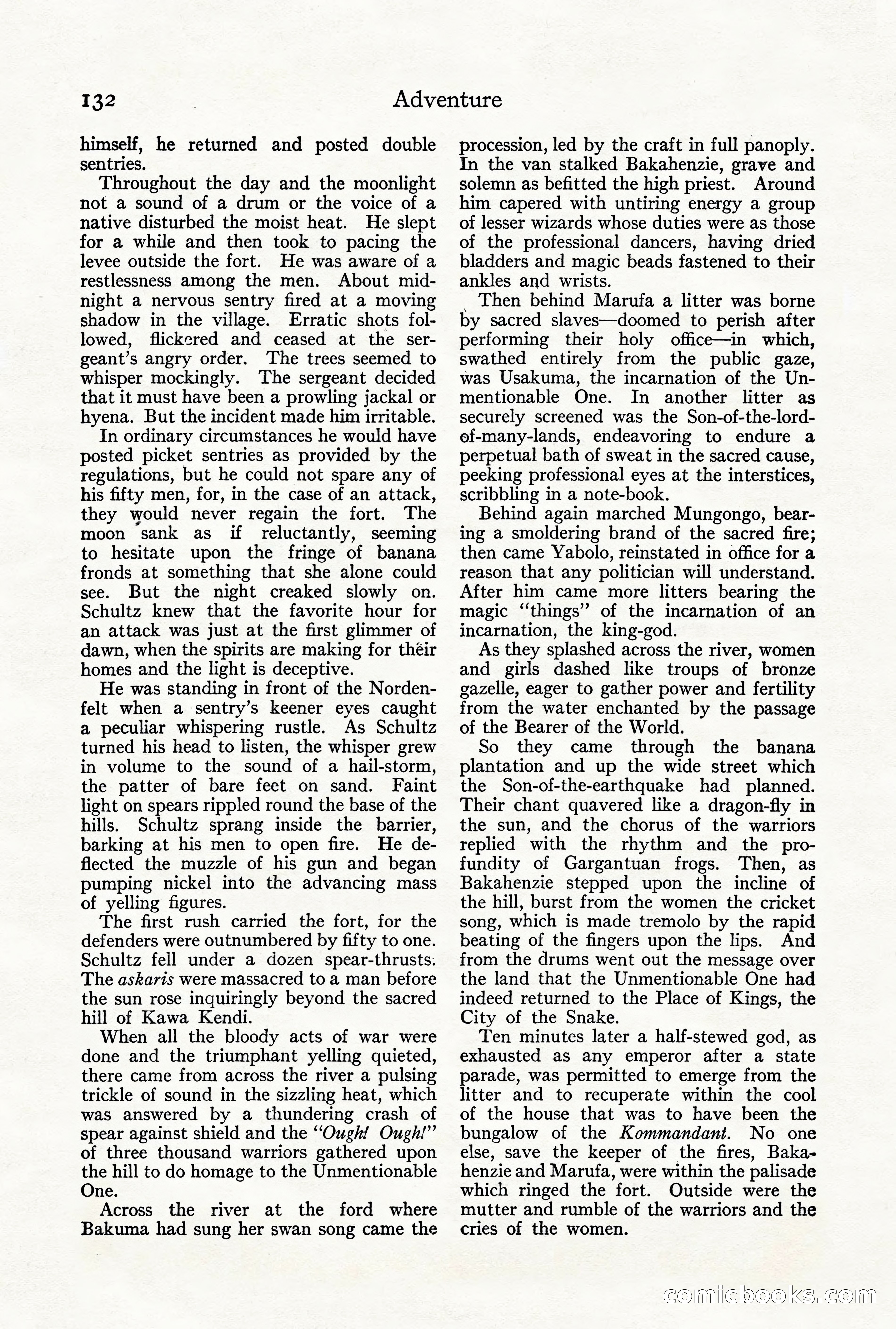 Adventure Magazine, Vol. 21, No. 3 — page 142 of 204