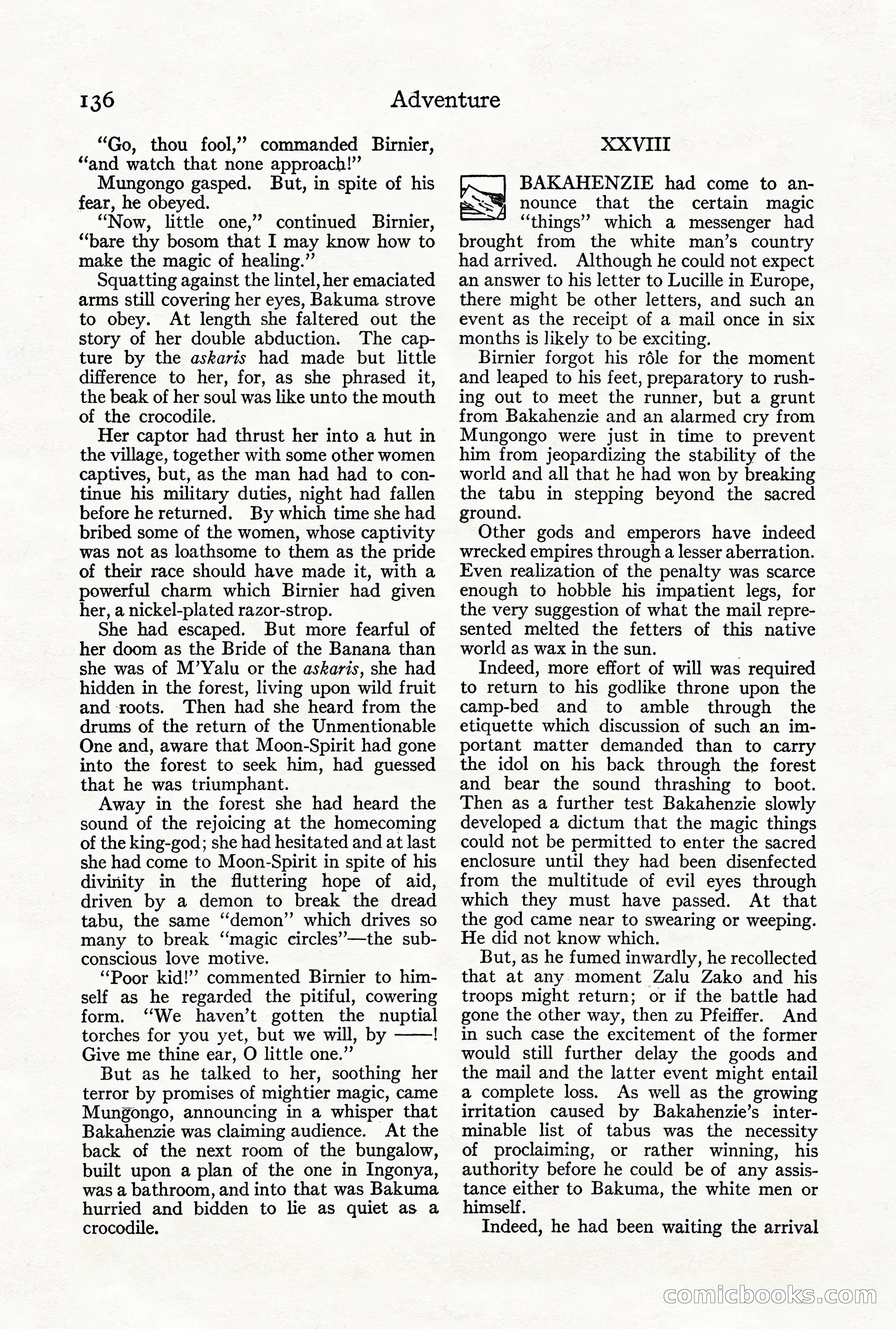 Adventure Magazine, Vol. 21, No. 3 — page 146 of 204