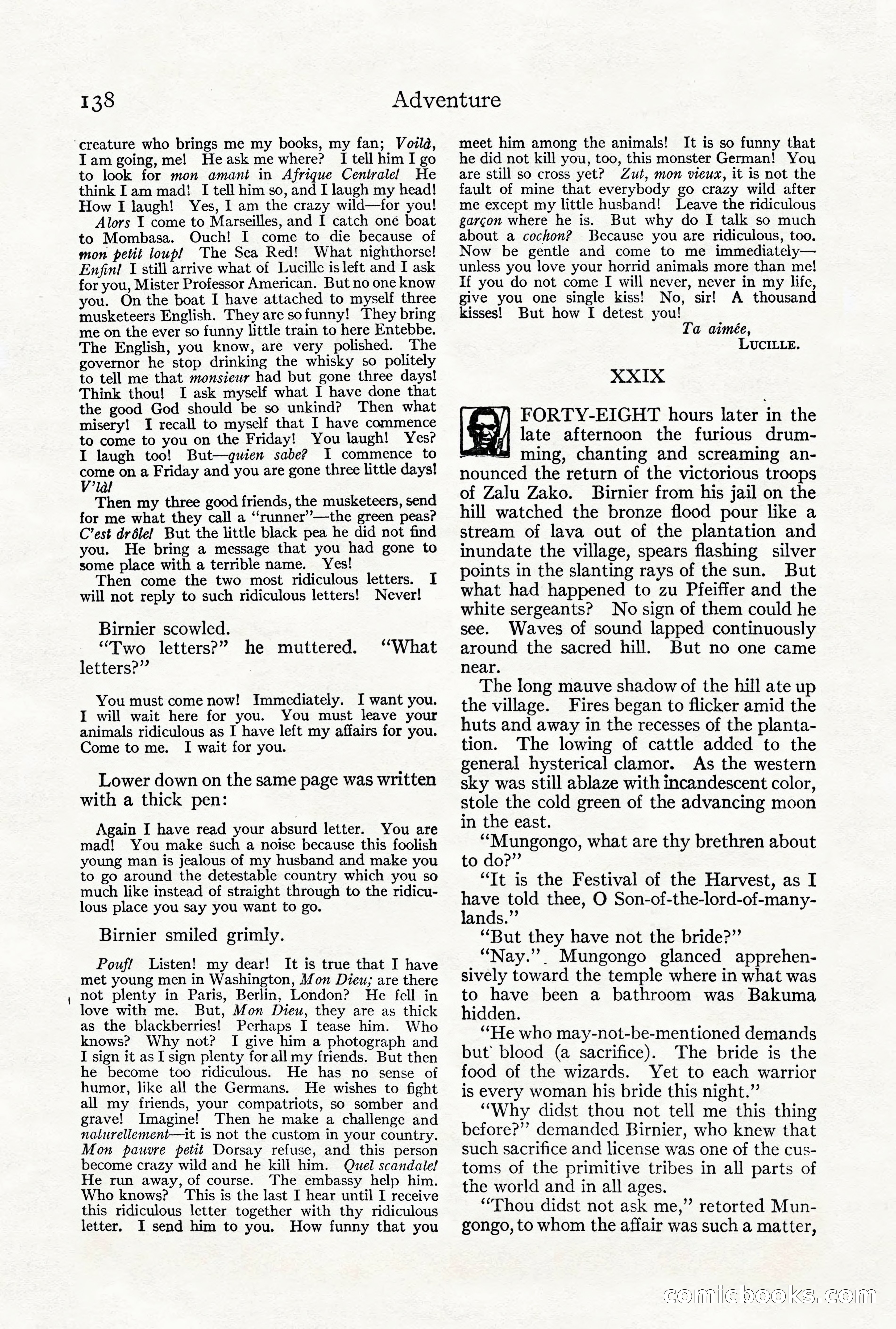 Adventure Magazine, Vol. 21, No. 3 — page 148 of 204