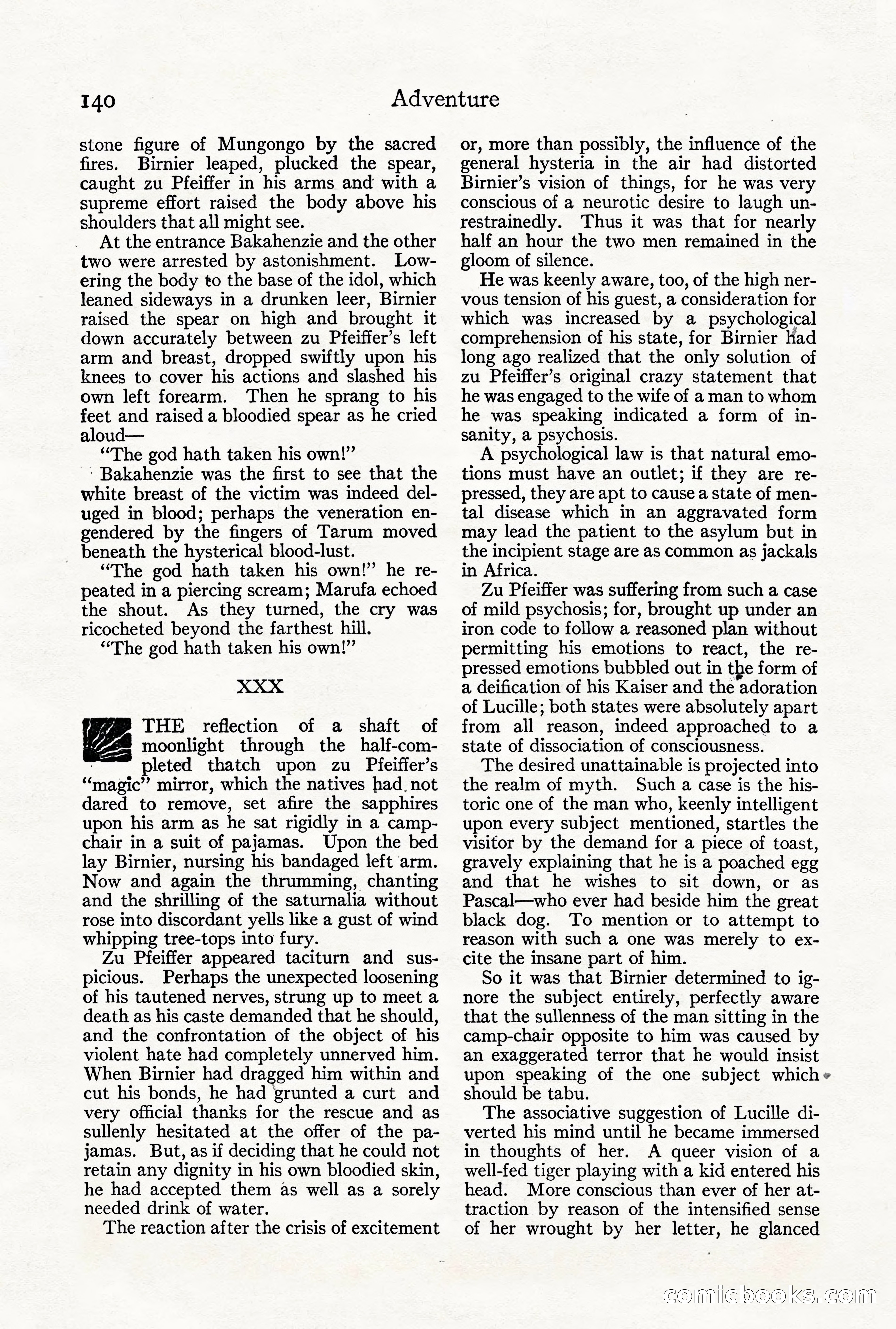Adventure Magazine, Vol. 21, No. 3 — page 150 of 204