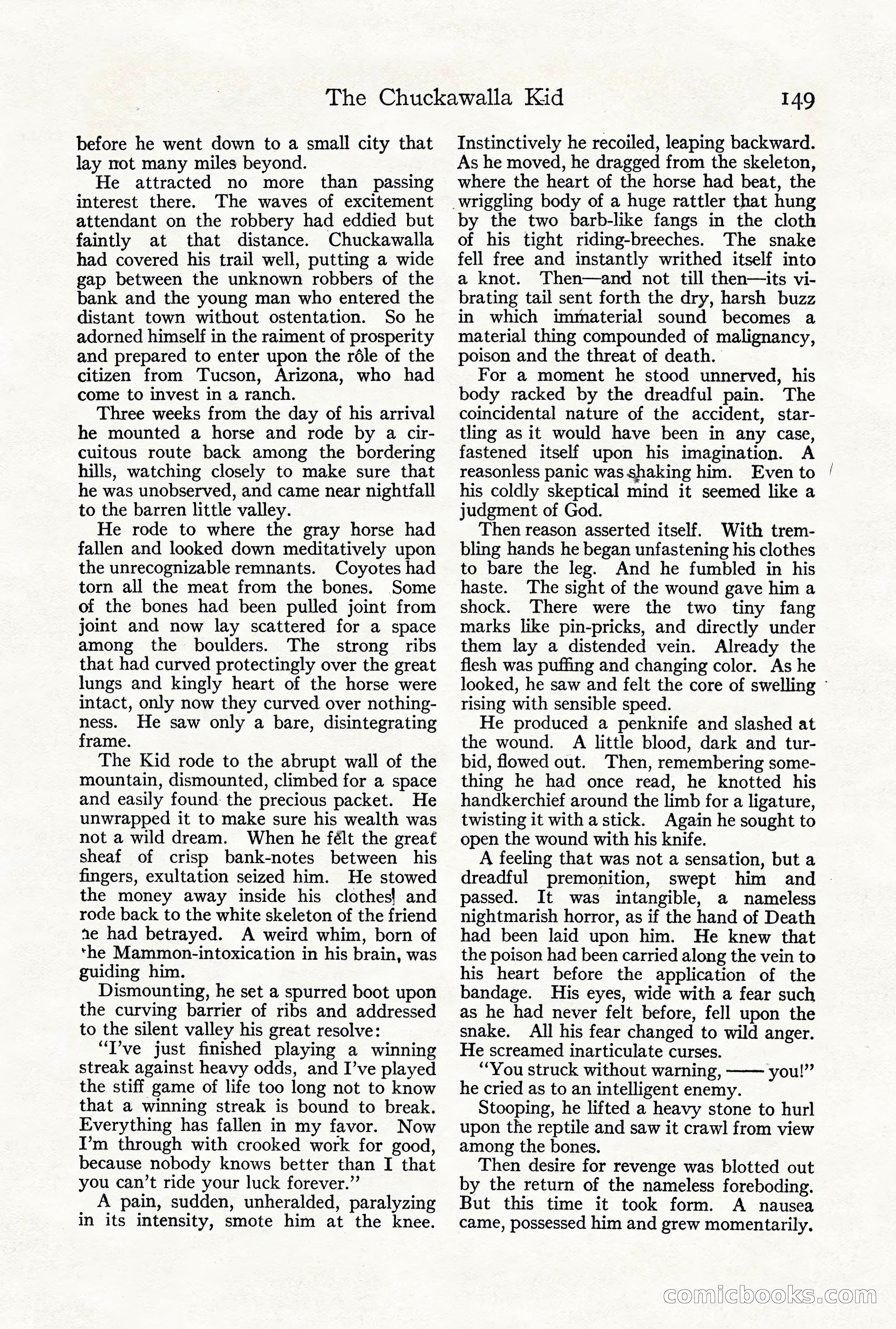 Adventure Magazine, Vol. 21, No. 3 — page 159 of 204