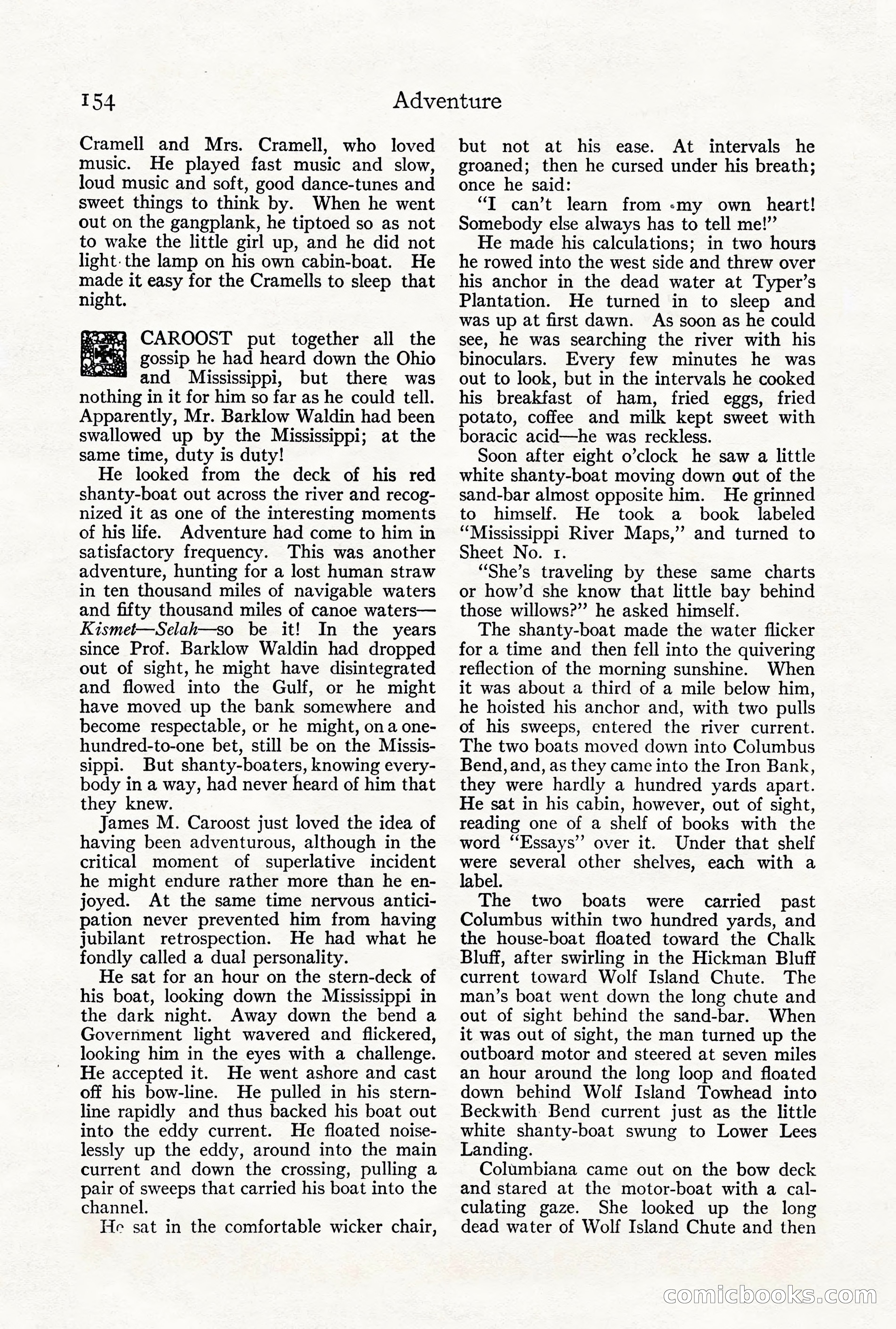 Adventure Magazine, Vol. 21, No. 3 — page 164 of 204