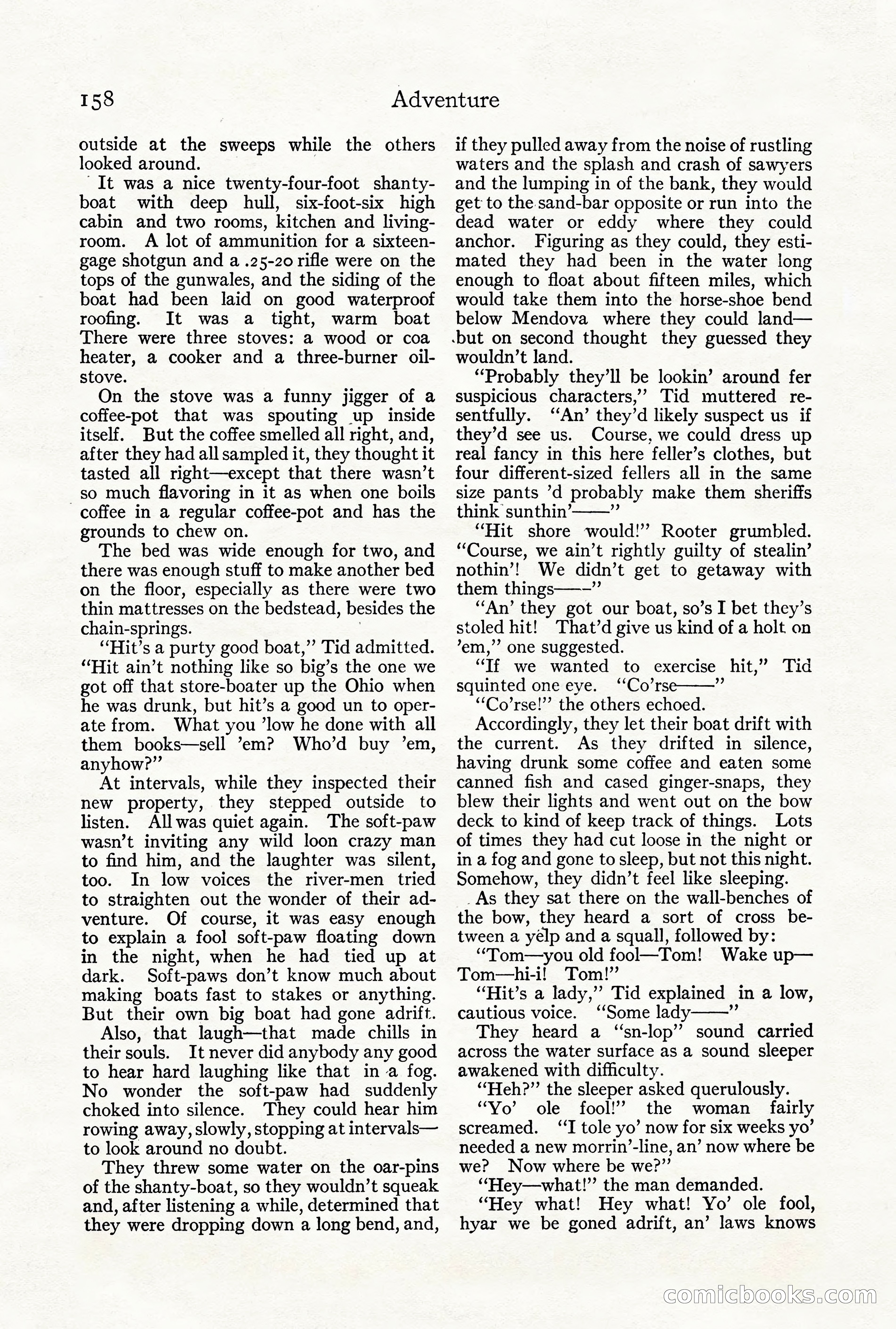 Adventure Magazine, Vol. 21, No. 3 — page 168 of 204