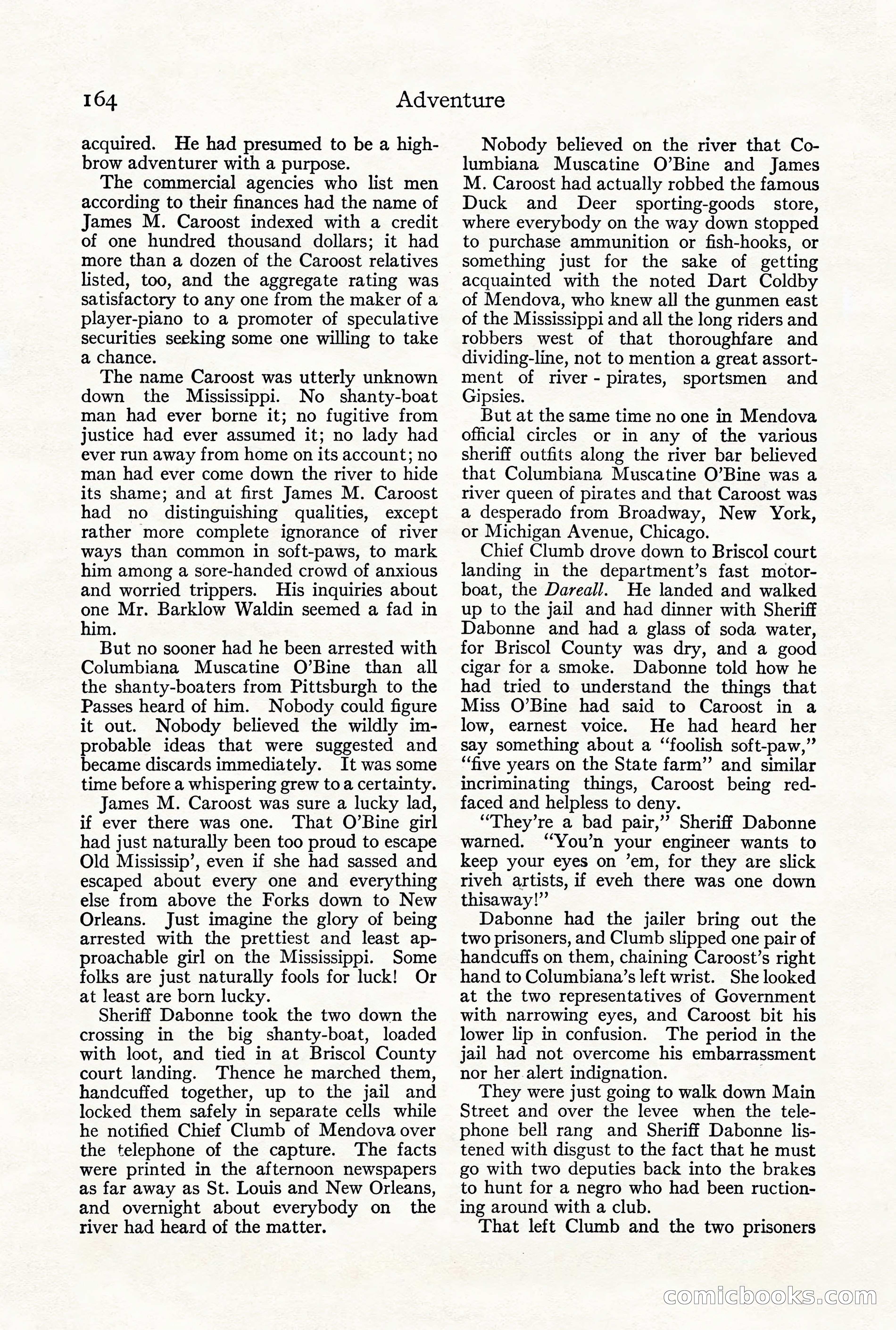 Adventure Magazine, Vol. 21, No. 3 — page 174 of 204