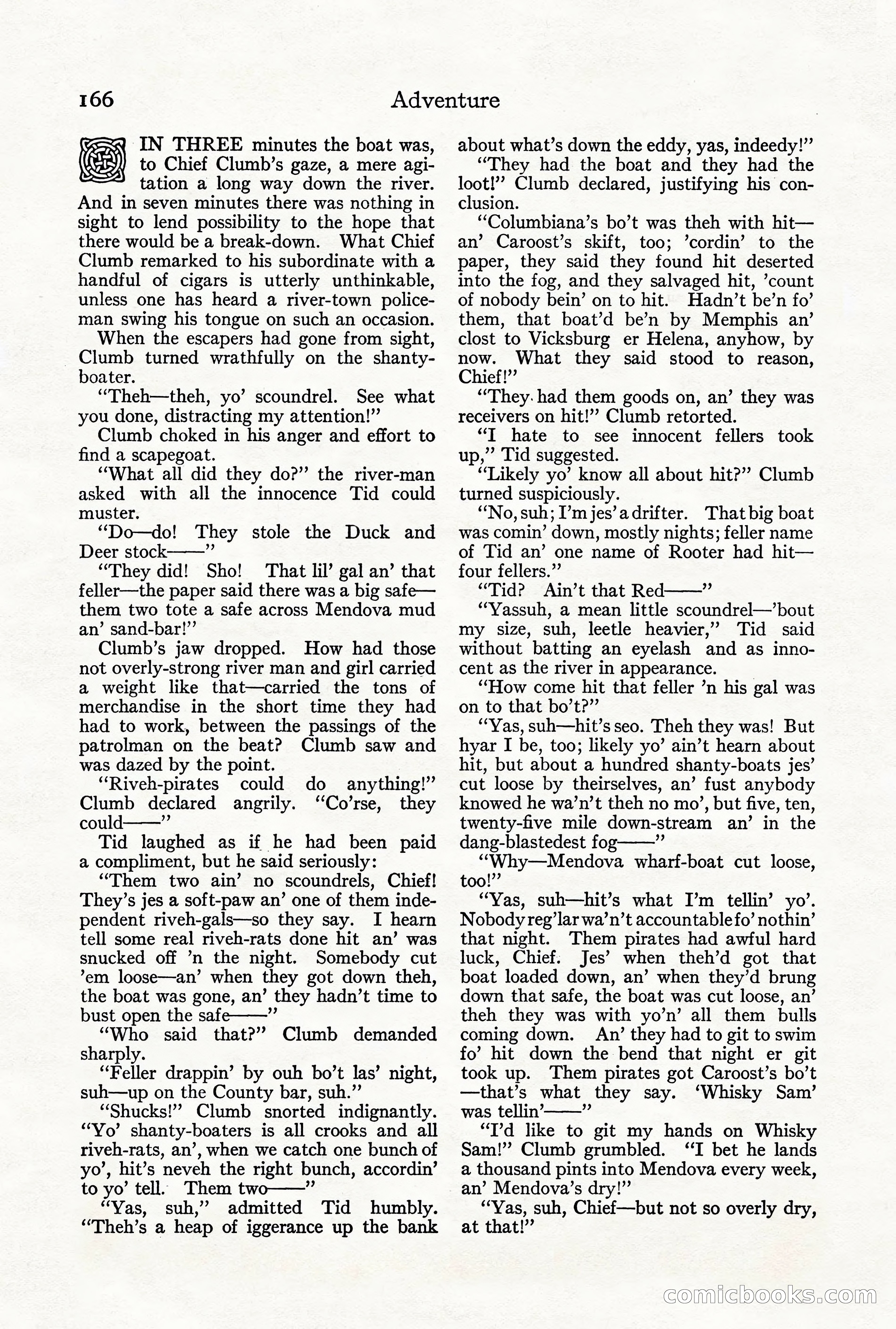 Adventure Magazine, Vol. 21, No. 3 — page 176 of 204