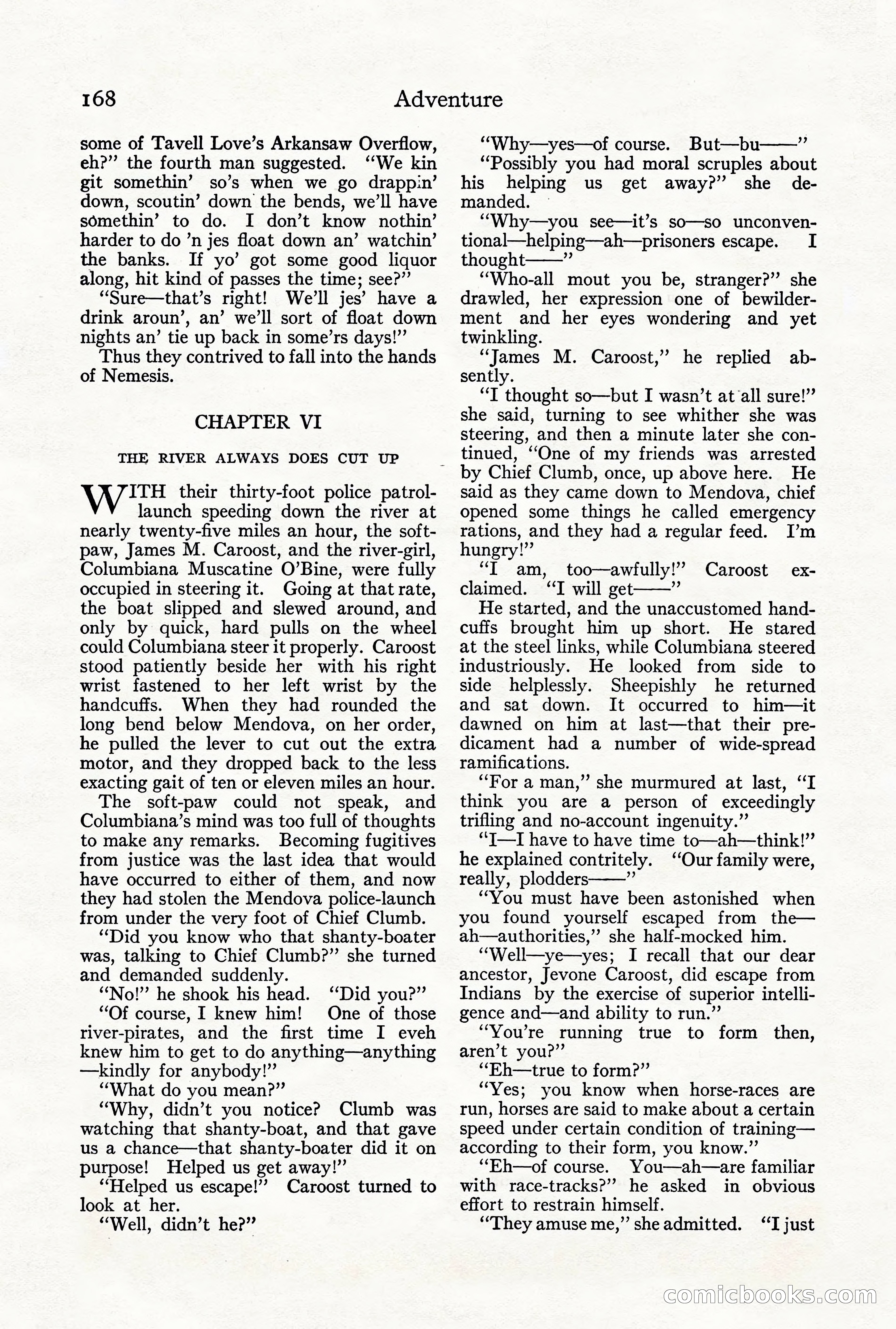 Adventure Magazine, Vol. 21, No. 3 — page 178 of 204