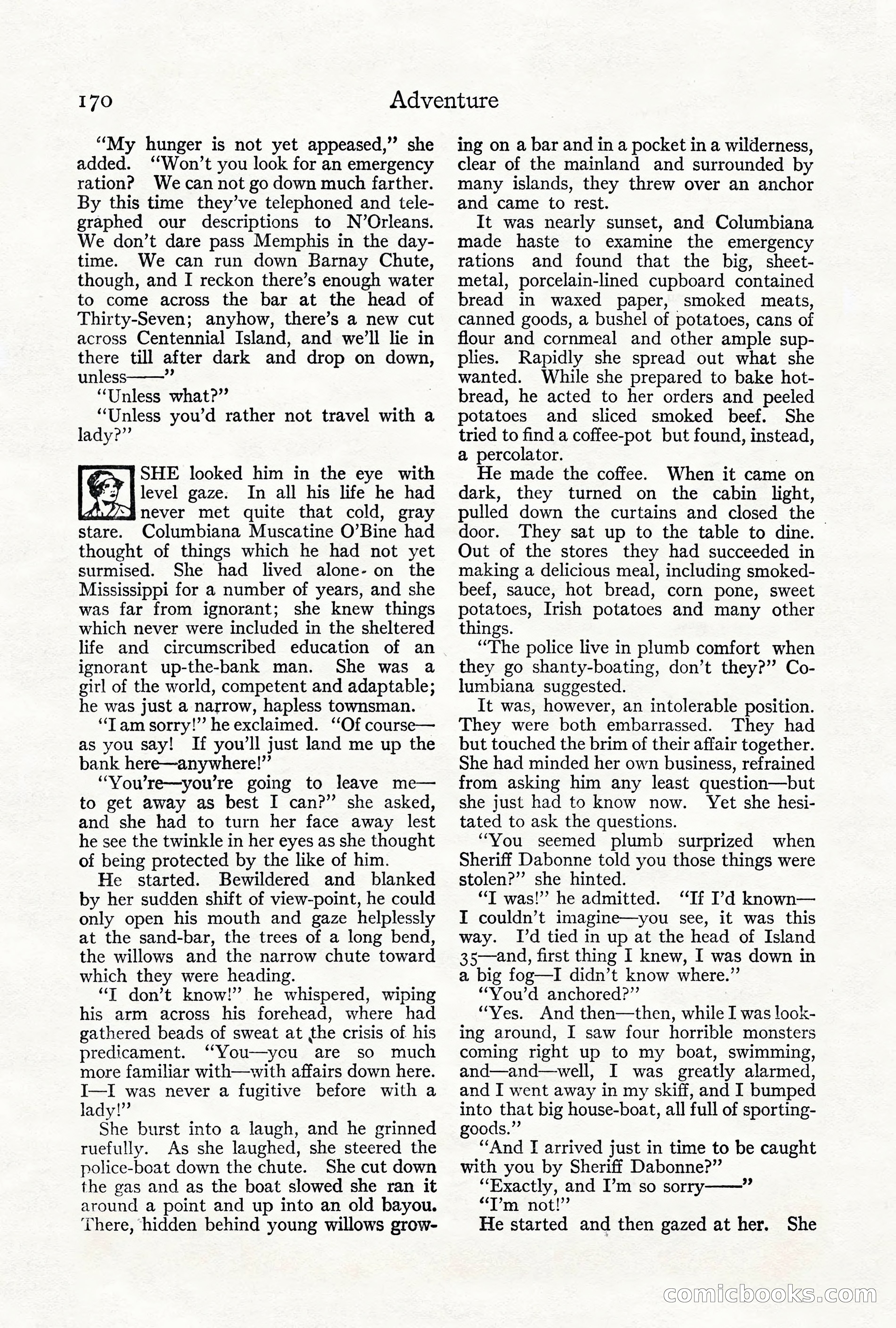 Adventure Magazine, Vol. 21, No. 3 — page 180 of 204