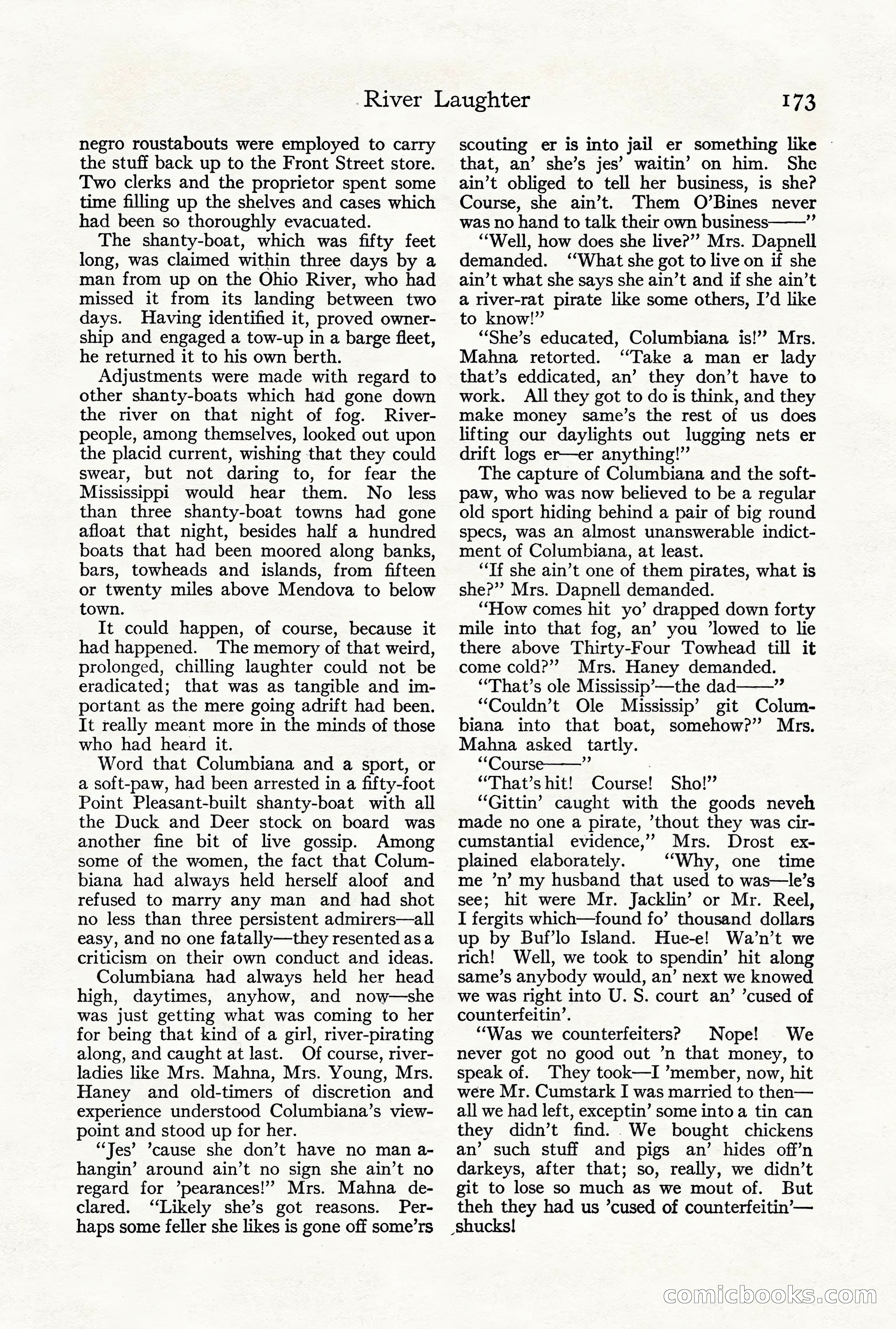 Adventure Magazine, Vol. 21, No. 3 — page 183 of 204